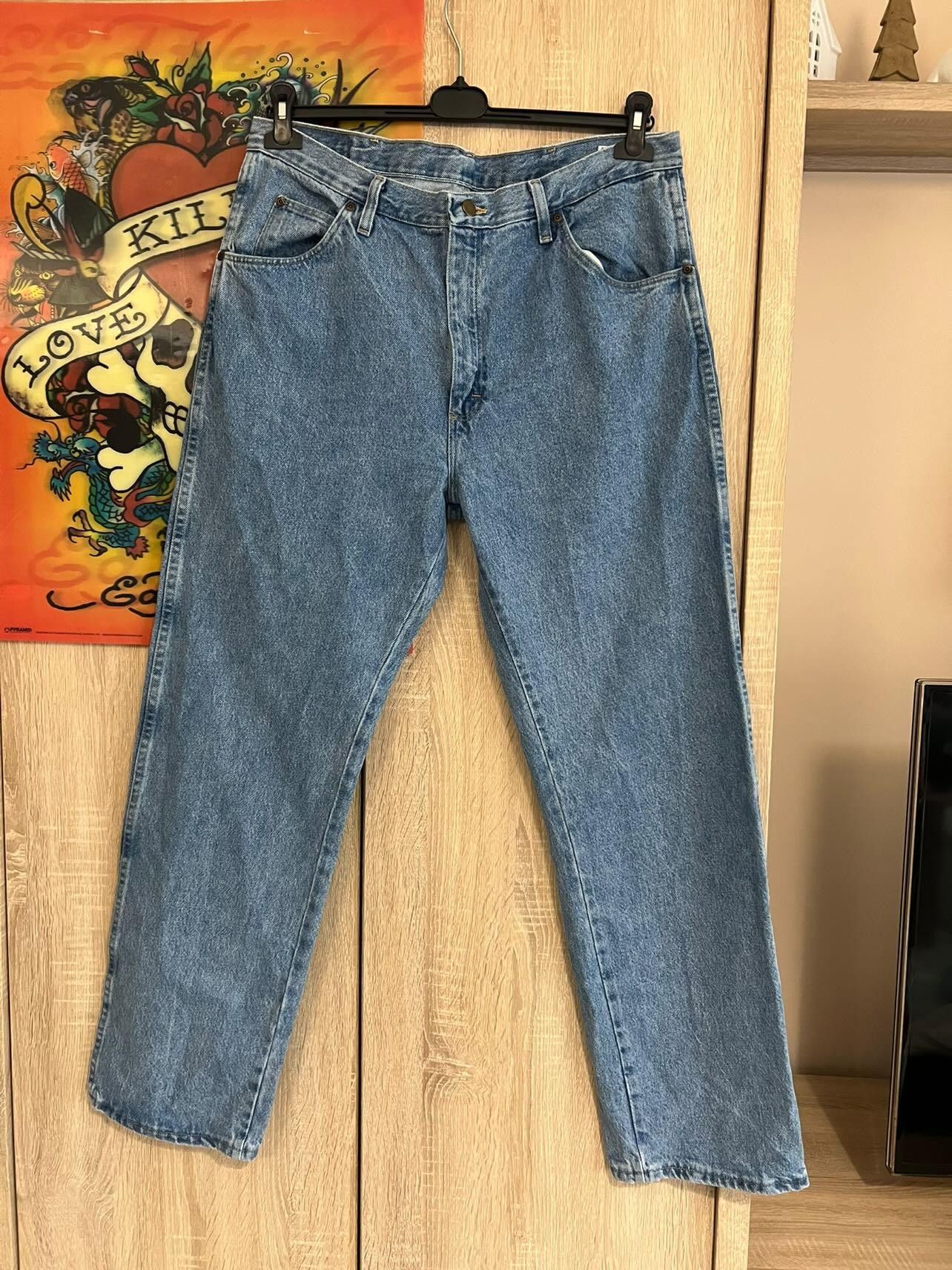Wrangler Faded Wrangler denim pants y2k Size US 36 / EU 52 - 2 Thumbnail