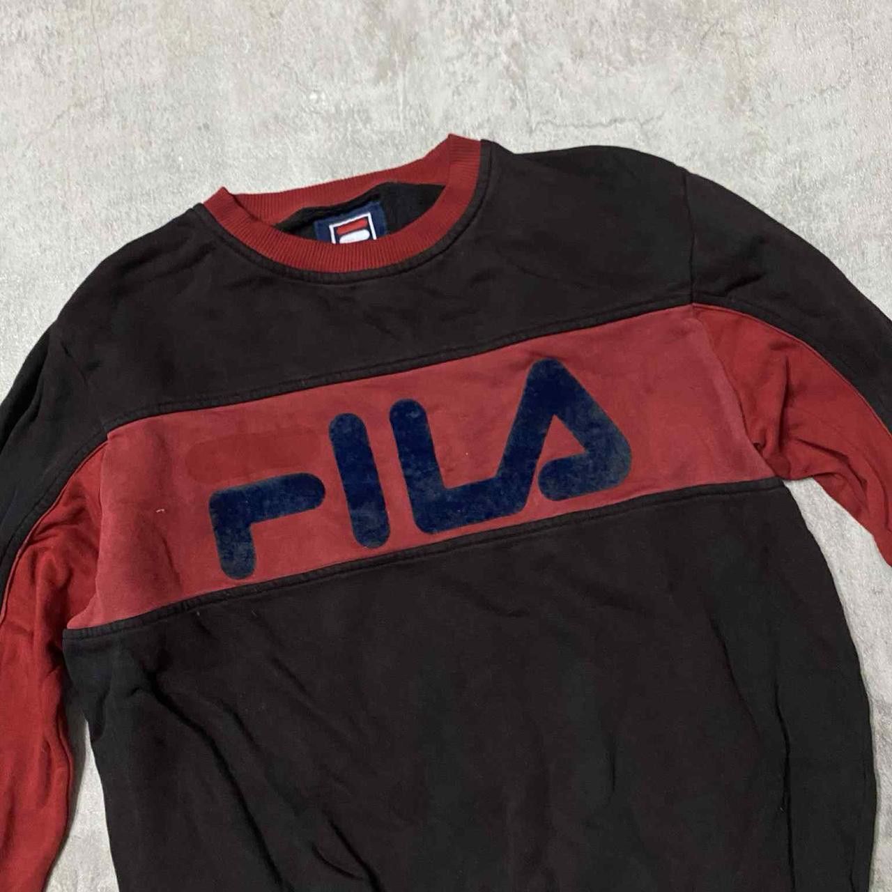 Fila Fila black and red crewneck sweatshirt #streetwear #retro Size US S / EU 44-46 / 1 - 2 Thumbnail