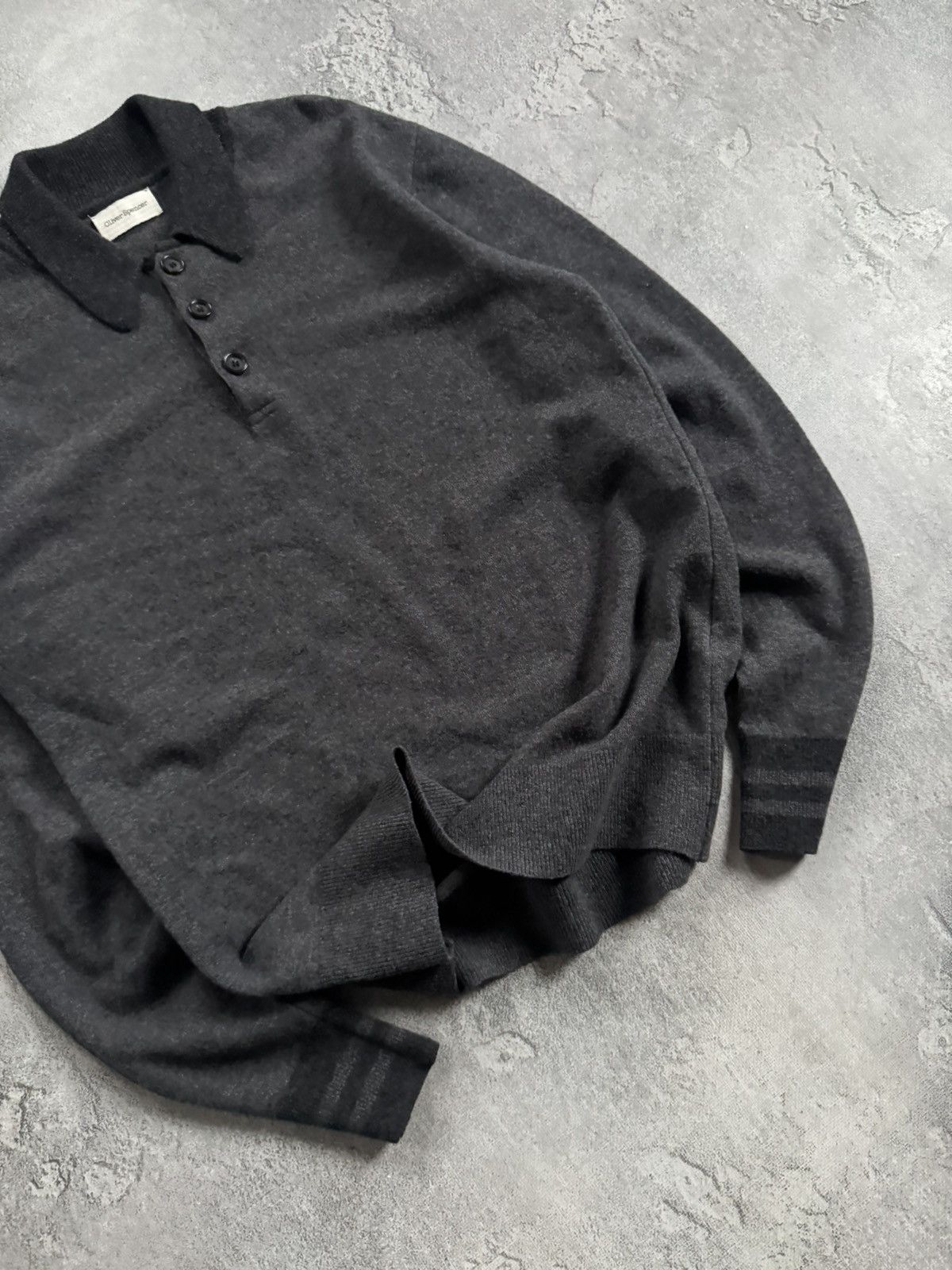 Oliver Spencer Oliver Spencer L wool jumper pullover sweater knitwear Size US L / EU 52-54 / 3 - 3 Thumbnail