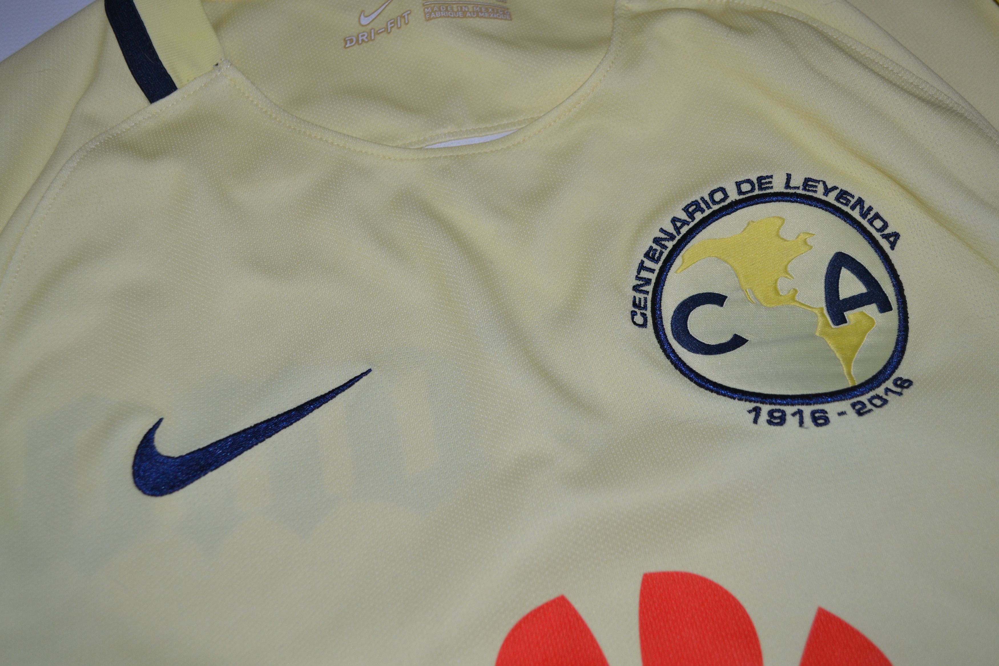 Nike Club America Home Shirt 2016 2017 Centenary Soccer Jersey Size US S / EU 44-46 / 1 - 4 Thumbnail