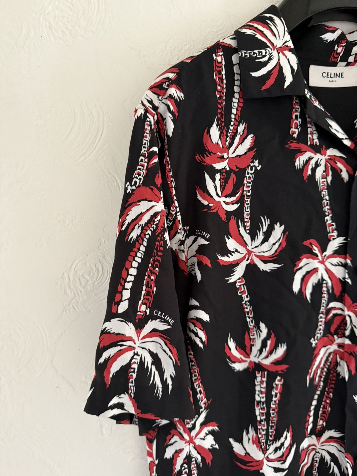 Celine × Hedi Slimane Celine Hawaiian Shirt Size US S / EU 44-46 / 1 - 3 Thumbnail