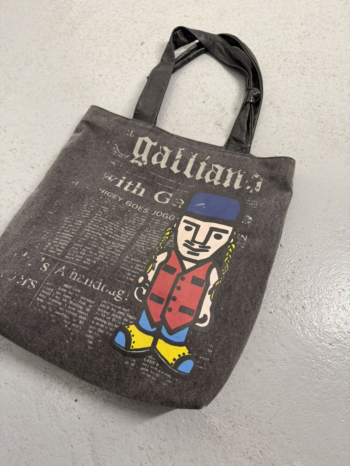 John Galliano John Galliano “Go Jogging” Self Portrait Shoulder Bag Size ONE SIZE - 4 Thumbnail