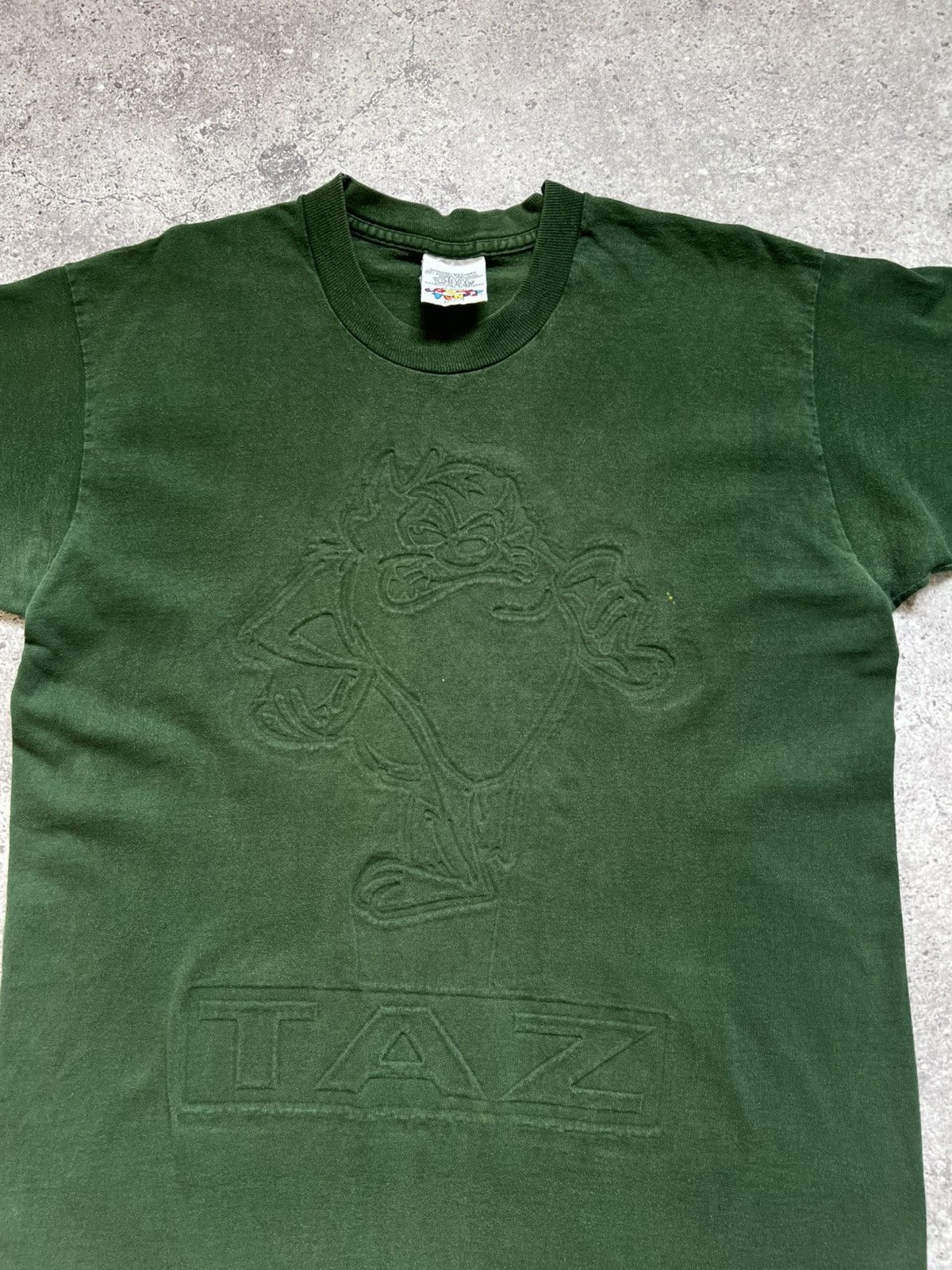 Cartoon Network × Vintage × Warner Bros Vintage 90s Looney Tunes TAZ T-shirt Single Stich Men's Size US M / EU 48-50 / 2 - 4 Thumbnail