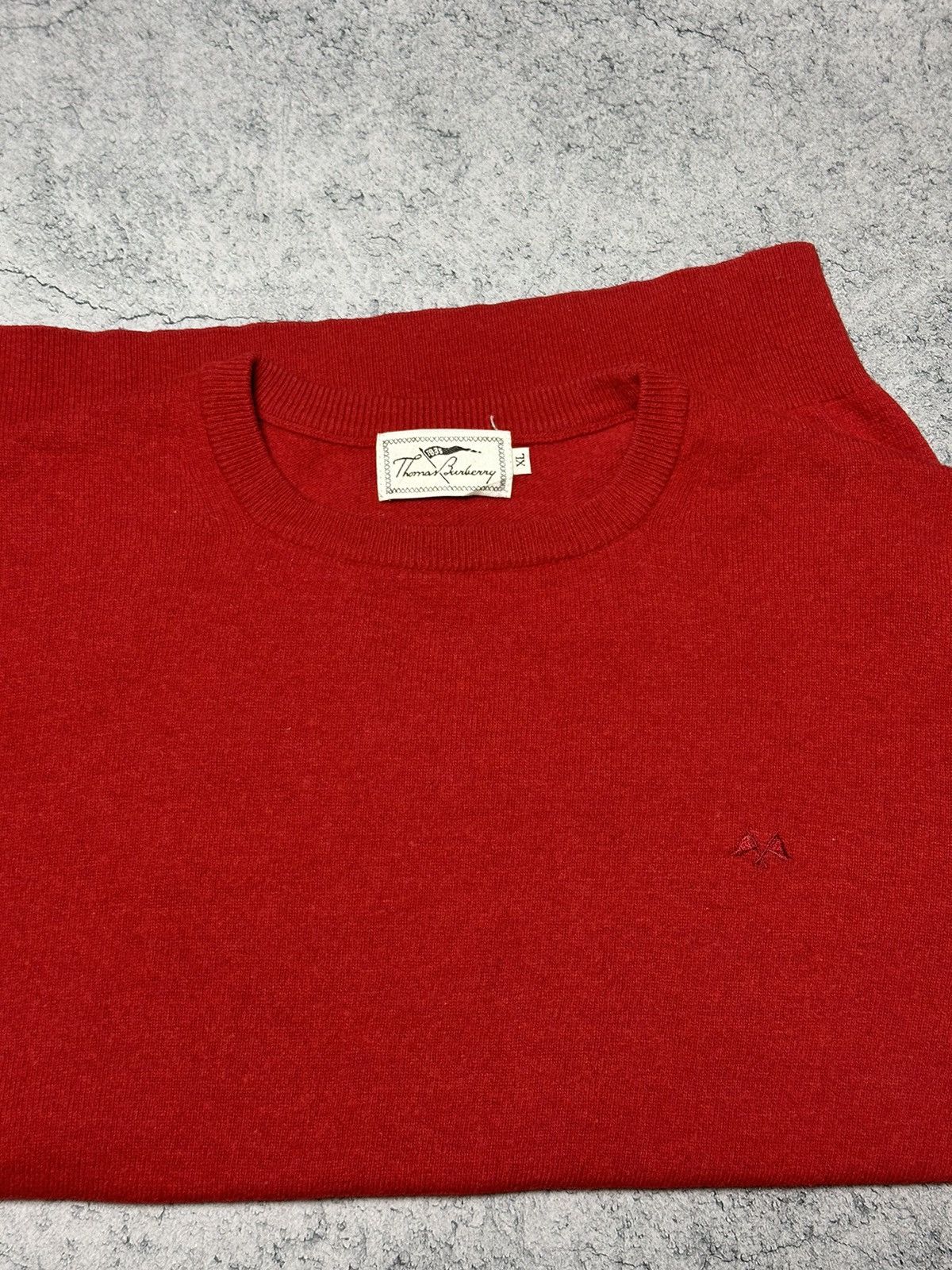 Burberry Vintage Thomas Burberry Wool Sweater Size US L / EU 52-54 / 3 - 6 Thumbnail