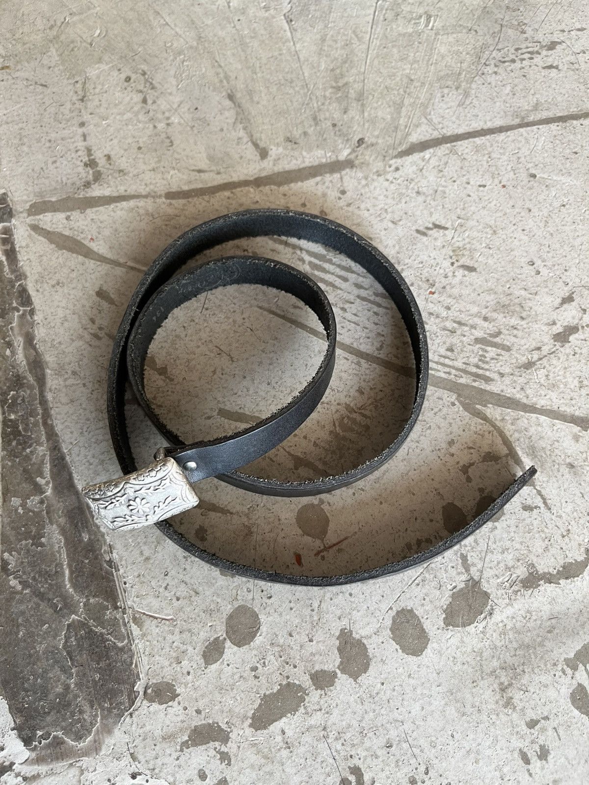 Vintage Vintage Italy Hand Crafted Belt// Size 30 - 4 Thumbnail