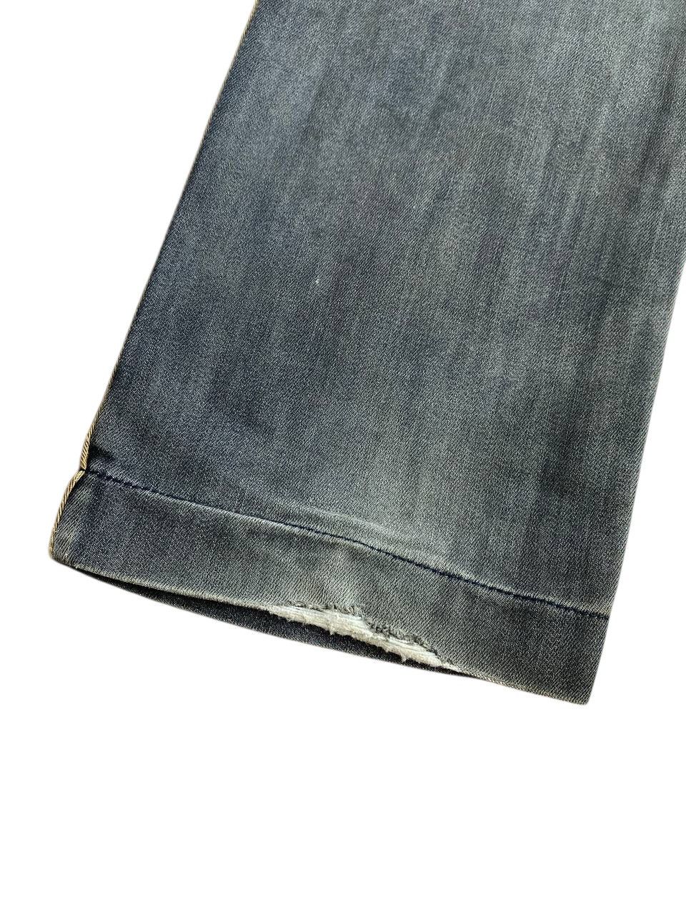Dolce & Gabbana 2000’s Y2K Dolce Gabbana Dark Wash Regular Cut Denim Size US 35 - 21 Thumbnail