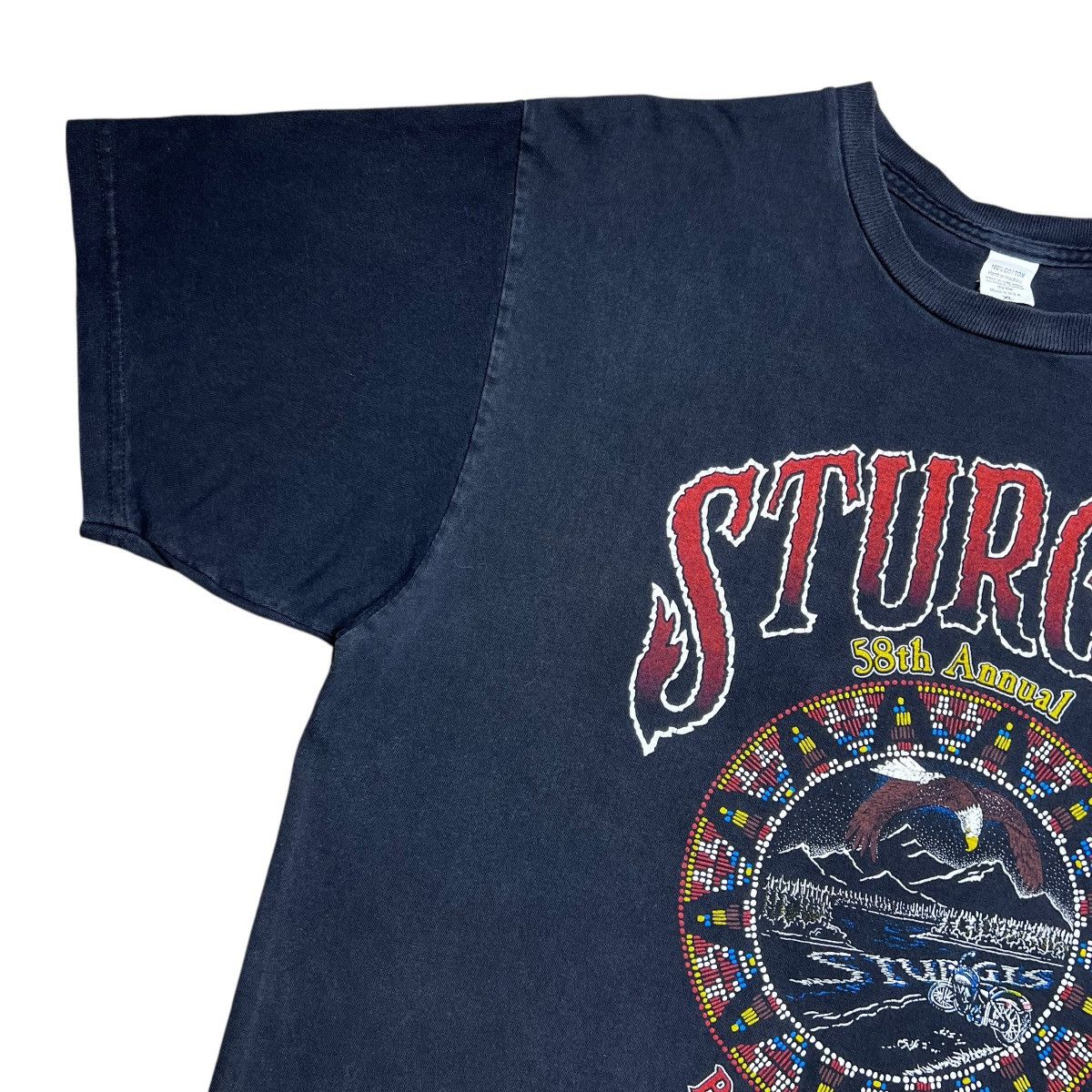 Other Vtg 1998 Sturgis 58th Annual Black Hills Rally Eagle T-Shirt Size US XL / EU 56 / 4 - 5 Thumbnail