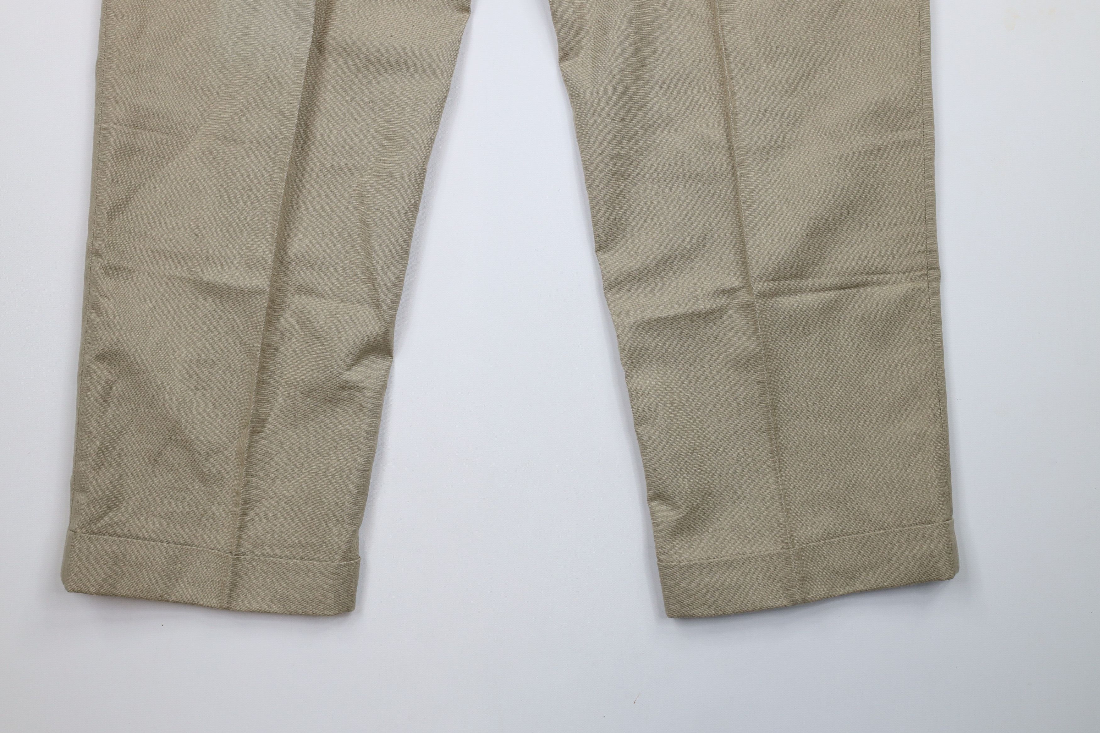 Ralph Lauren × Vintage Deadstock Vintage 80s 90s Ralph Lauren Wide Leg Pants USA Size US 38 / EU 54 - 11 Thumbnail