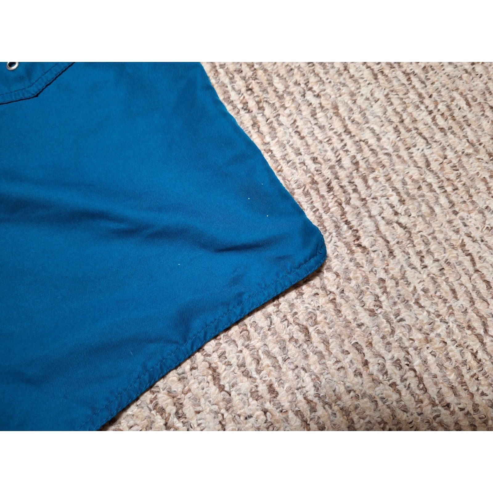 Vintage VINTAGE Stussy Mens Blue Retro Basketball Shorts M RARE Athletic Shorts Size US 31 - 6 Thumbnail