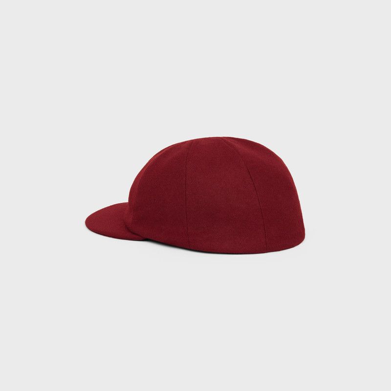 Celine o1w1db10526 AA05T0 Size : OS / Hat / Cap in Burgundy Size ONE SIZE - 4 Thumbnail