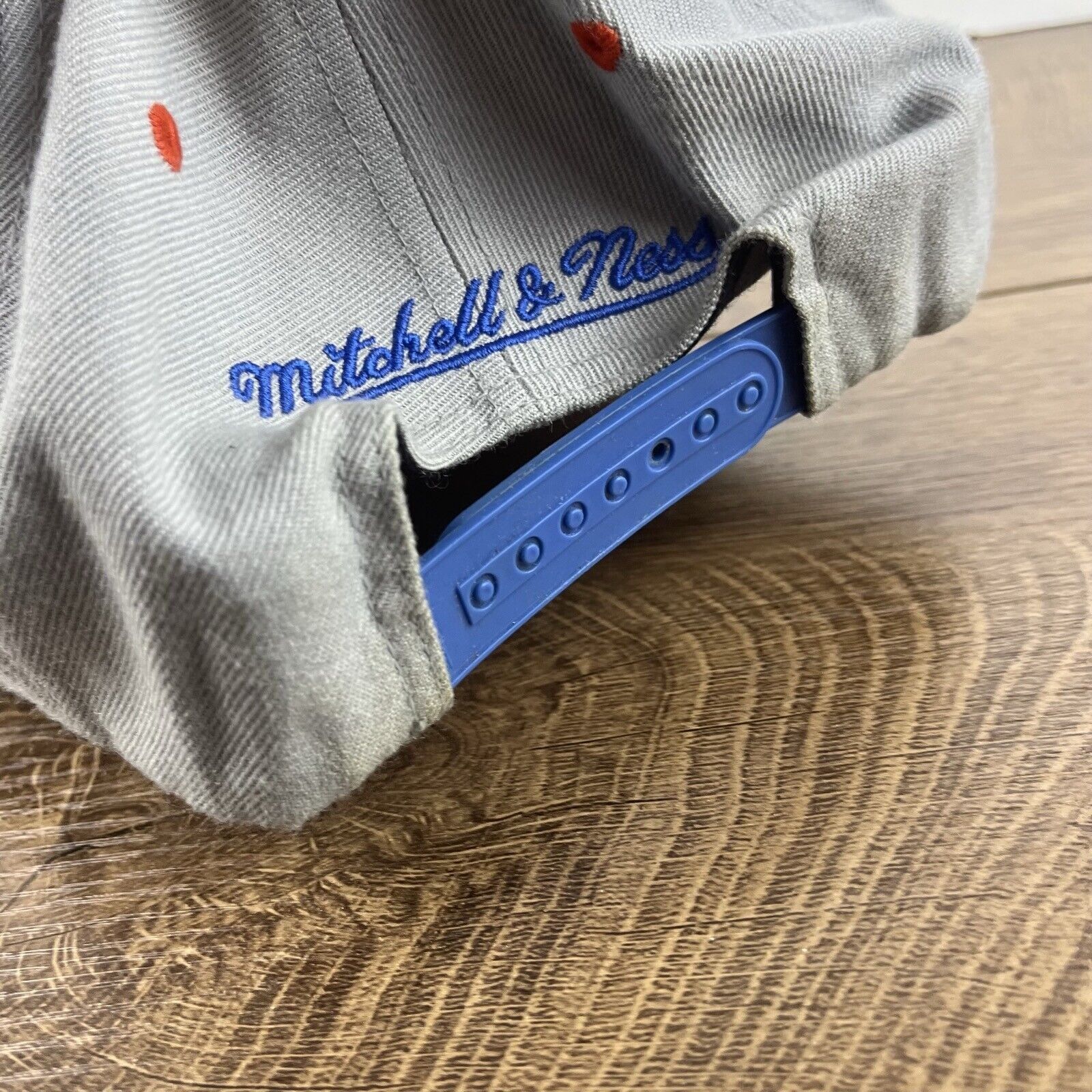 Mitchell & Ness Oklahoma City Thunder Hat Mitchell & Ness Snapback Gray Hat Size ONE SIZE - 11 Thumbnail