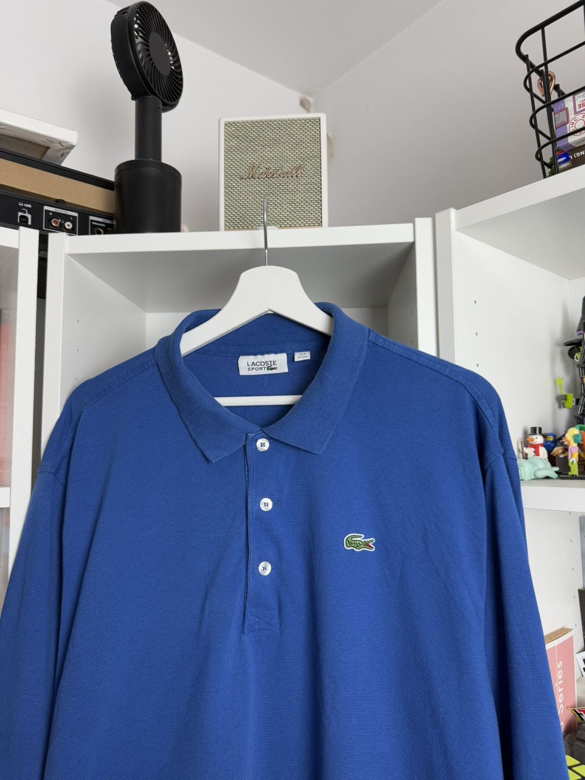 Designer × Lacoste Lacsote sport blue baggy longsleeve rugby polo XXXL 3XL rare Size US XXL / EU 58 / 5 - 3 Thumbnail