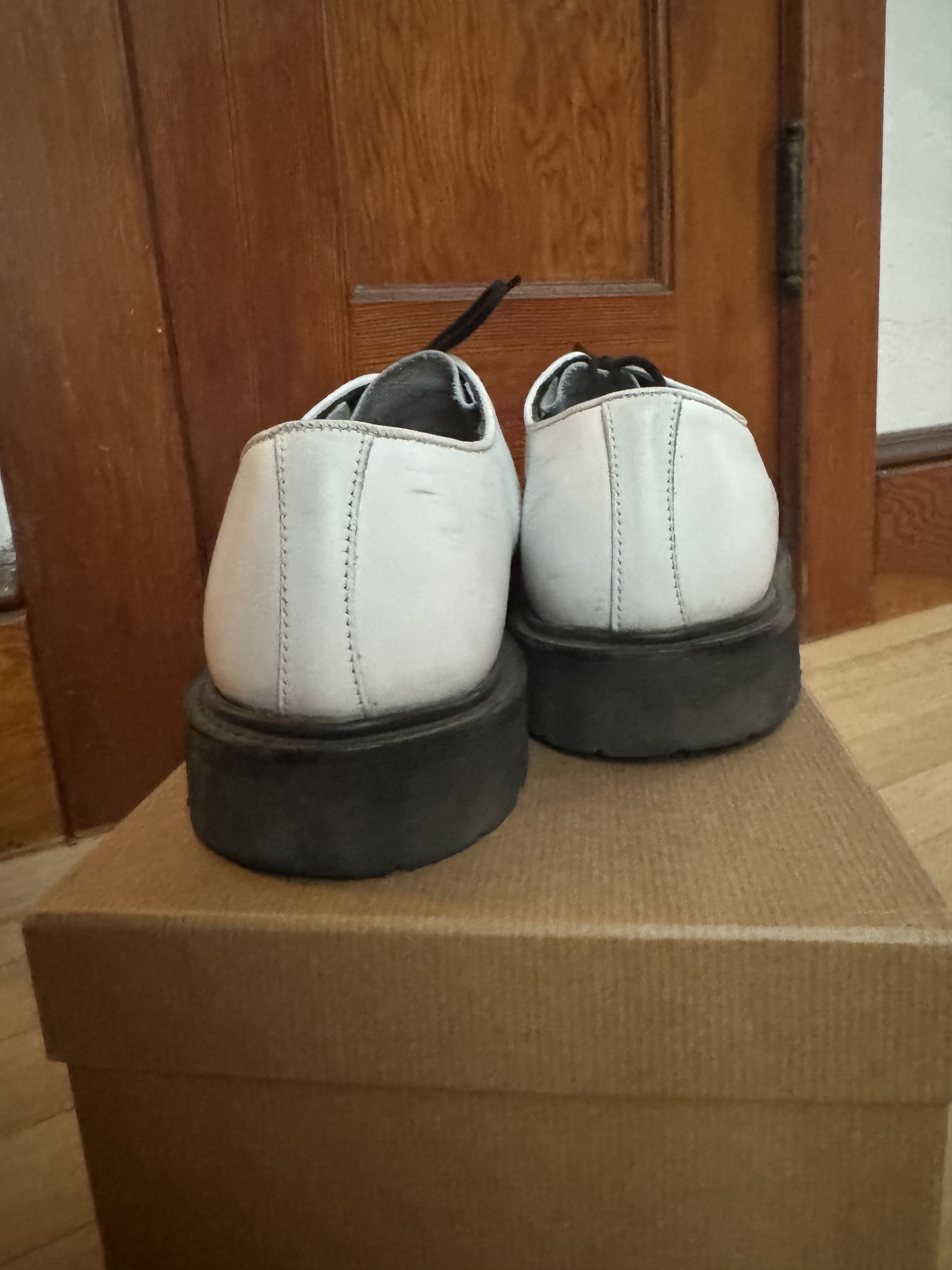 Evan Kinori × Tricker's Evan Kinori Tricker’s Tramping Shoes - White Aniline Size US 8 / EU 41 - 3 Thumbnail