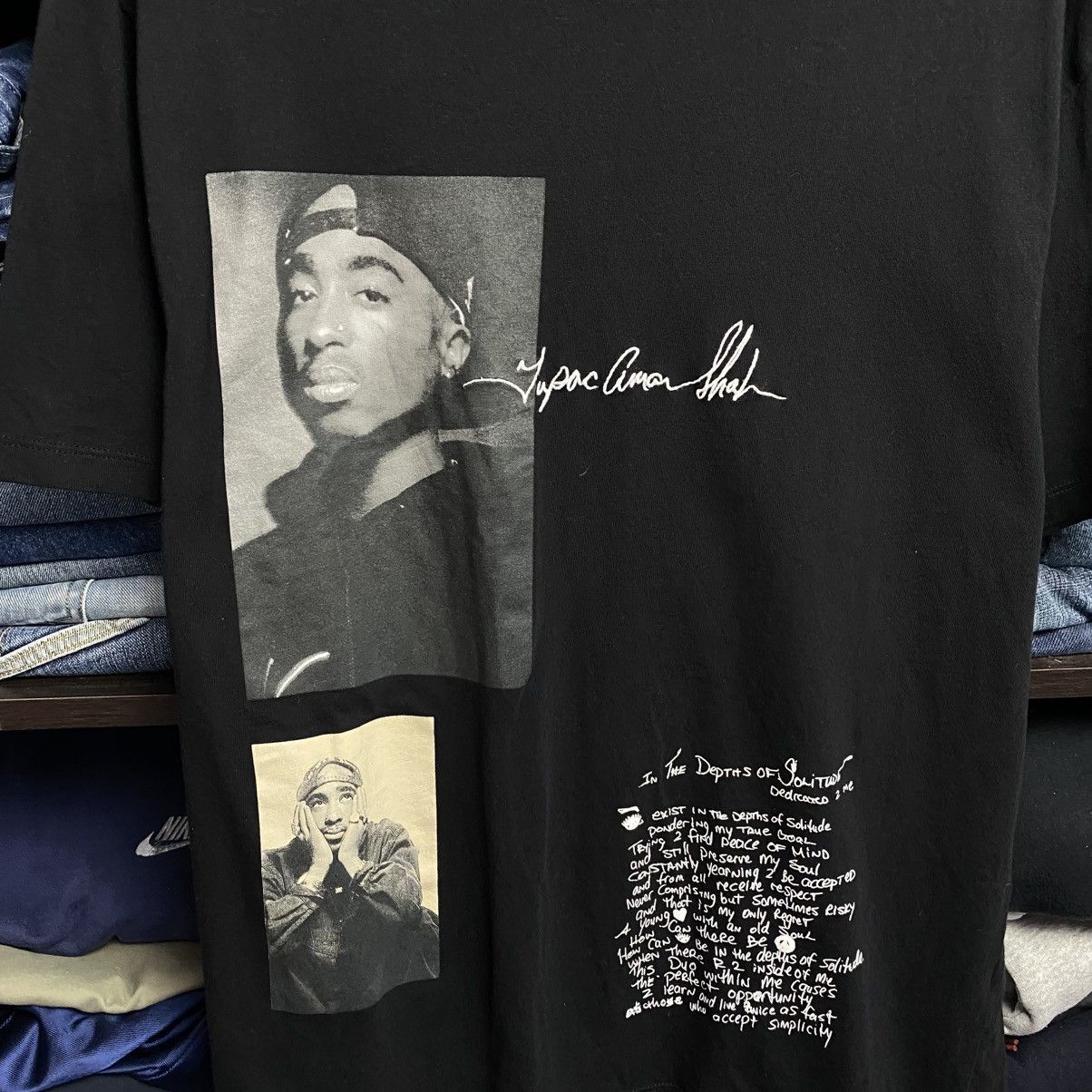 Rap Tees Vintage Tupac 2Pac big logo rap band tee size M Size US M / EU 48-50 / 2 - 2 Thumbnail