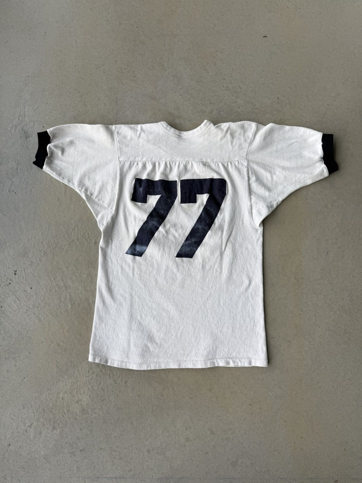 Vintage Vintage 1970s Georgia Tech Cotton Football Jersey Shirt Size US M / EU 48-50 / 2 - 4 Thumbnail