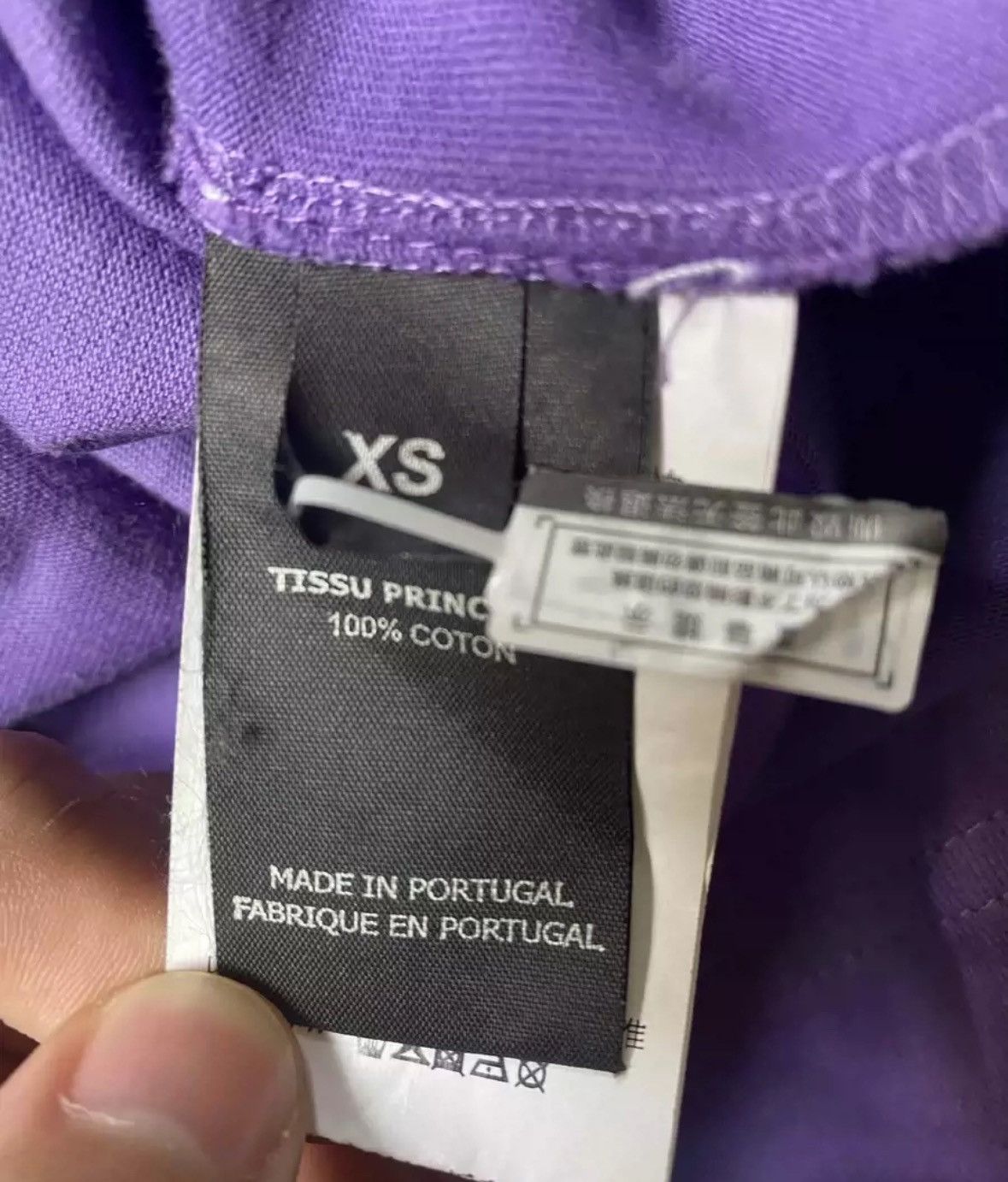 Vetements Vetements purple foam printed short sleeved shirt Size US XS / EU 42 / 0 - 6 Thumbnail
