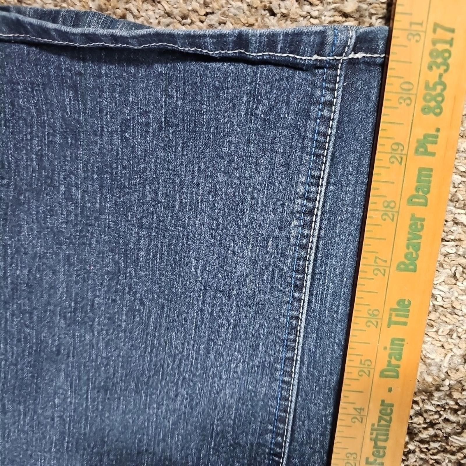 Other One5one Sz14 Jeweled Flap Pocket Jeans Size 36" / US 14 / IT 50 - 6 Thumbnail