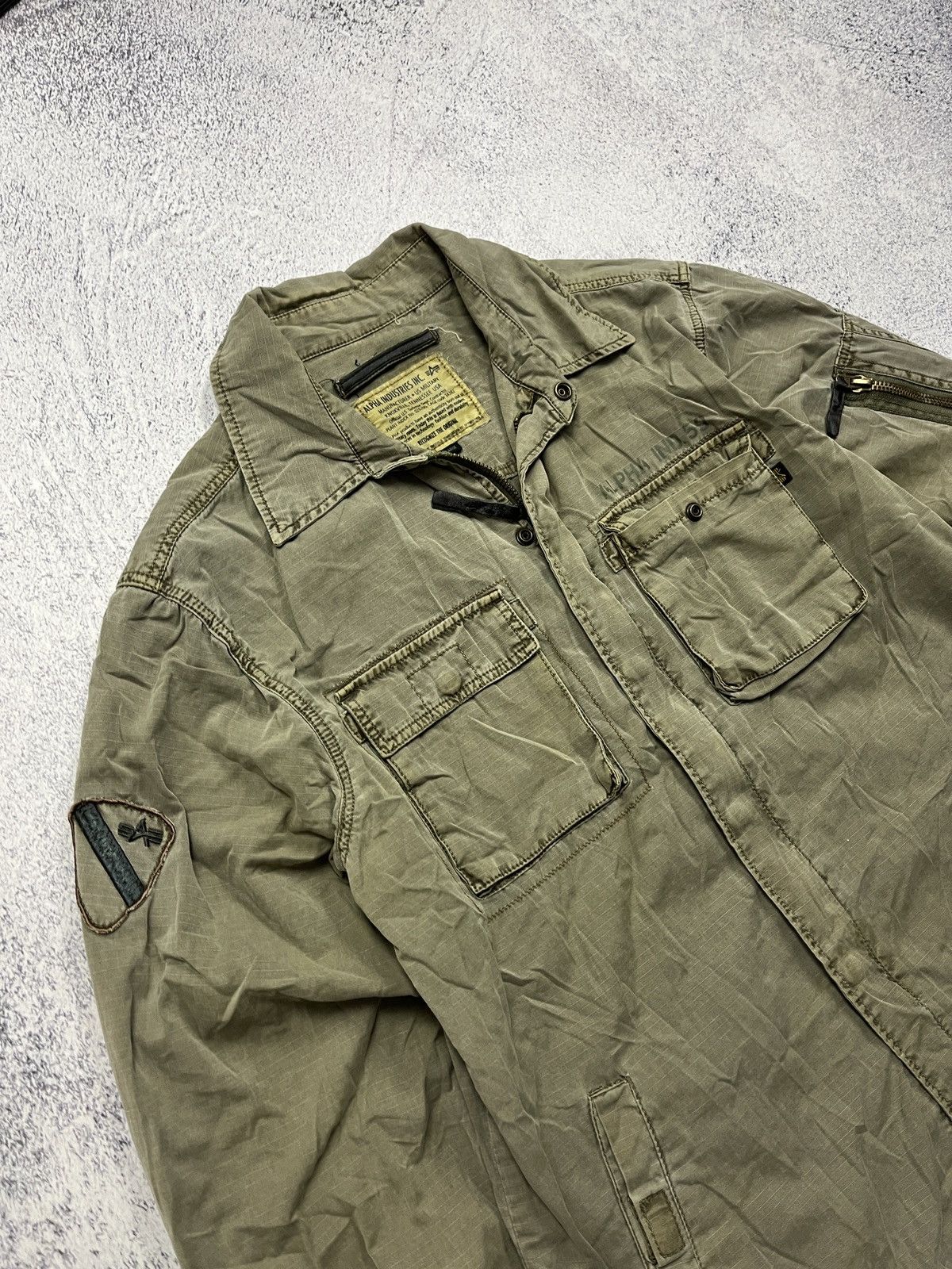 Alpha Industries Alpha Industries Jacket Field M 65 Utility Cargo 90’s Army Size US XL / EU 56 / 4 - 13 Thumbnail