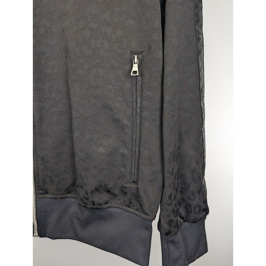 Palm Angels o1rshd1 Tuxedo Leopard Track Jacket in Black White Size US M / EU 48-50 / 2 - 8 Thumbnail