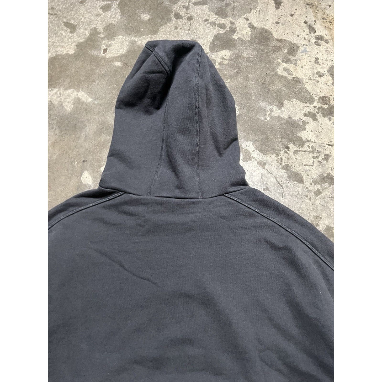 Alo ALO Women Sweatshirt Black Hoodie Low Key Cropped Size XL / US 12-14 / IT 48-50 - 6 Thumbnail