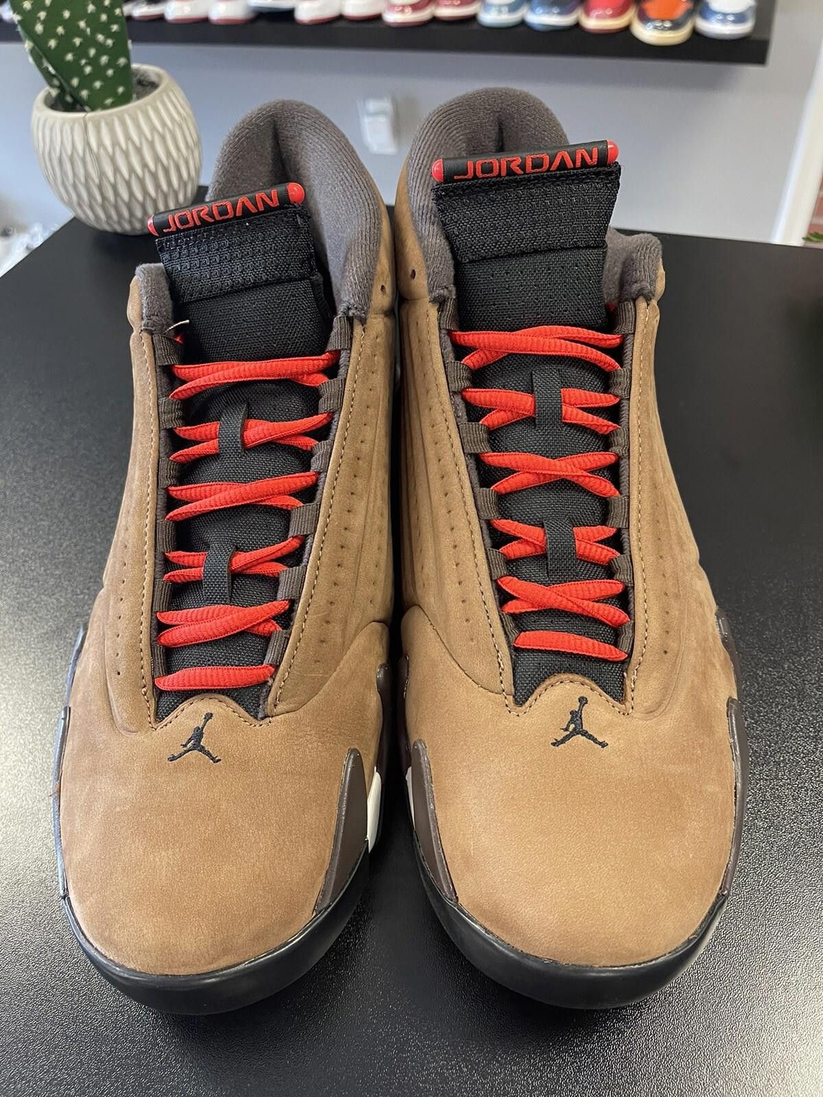 Jordan Brand Nike Air Jordan 14 Retro Winterized Archaeo Brown Size 11.5 Size US 11.5 / EU 44-45 - 2 Thumbnail