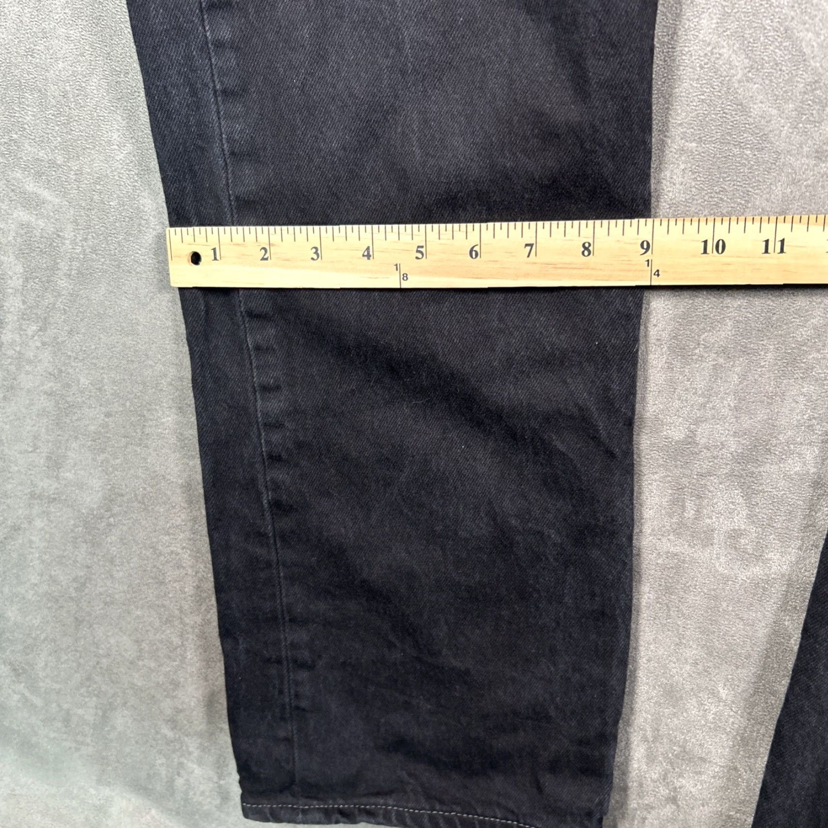 Levi's Levi’s 501 Jeans Mens Regular 34x30 Black Denim Straight Leg Button Fly 5-Pocket USA Vintage No Size US 34 / EU 50 - 6 Thumbnail