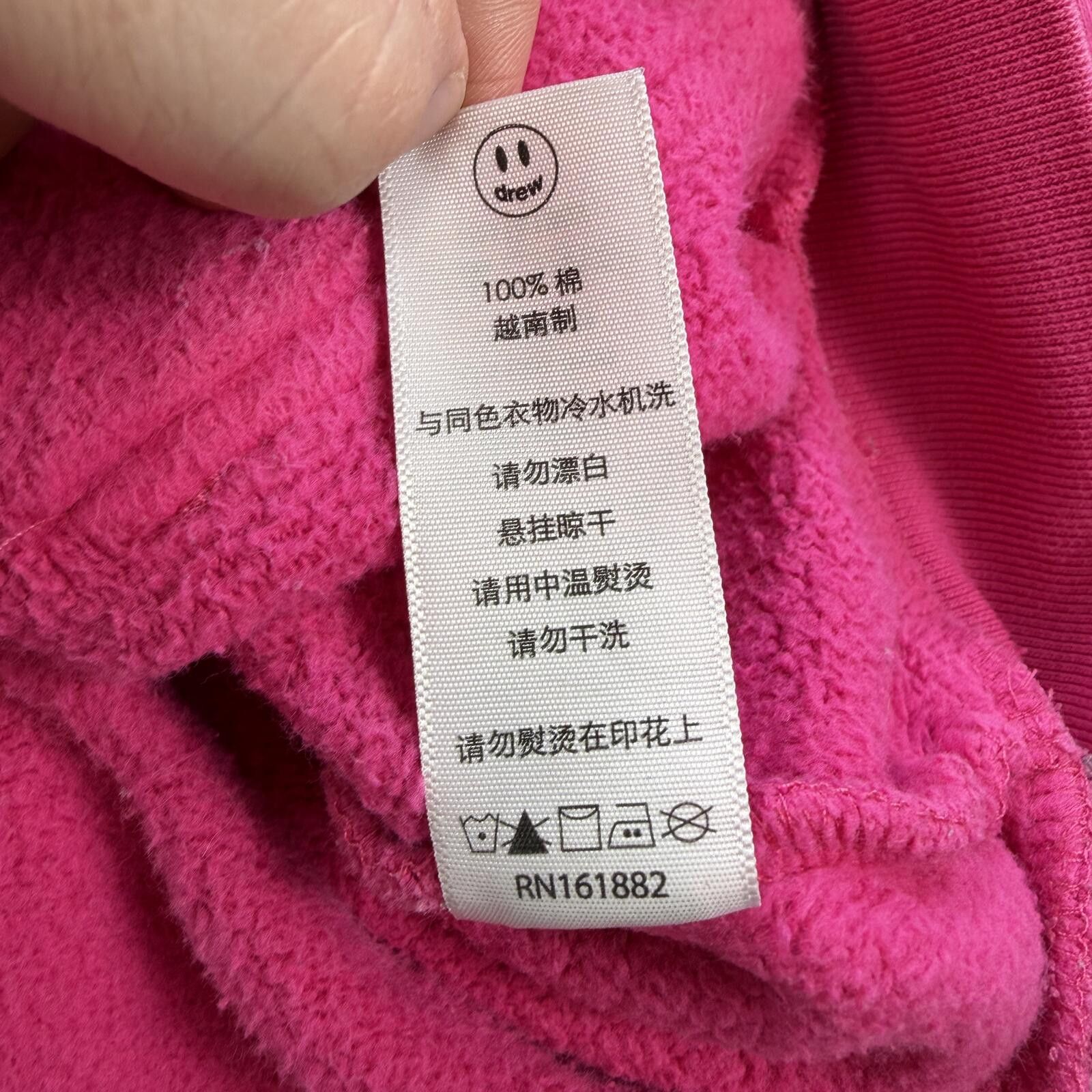 Drew House Drew House Mascot Hoodie Pink L Smiley Face Justin Bieber Size US L / EU 52-54 / 3 - 9 Thumbnail