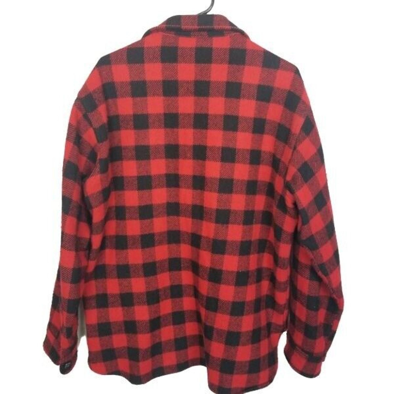 Woolrich Woolen Mills Vintage Woolrich Mens Flannel Shirt Jacket Shacket Size L Size US L / EU 52-54 / 3 - 8 Thumbnail