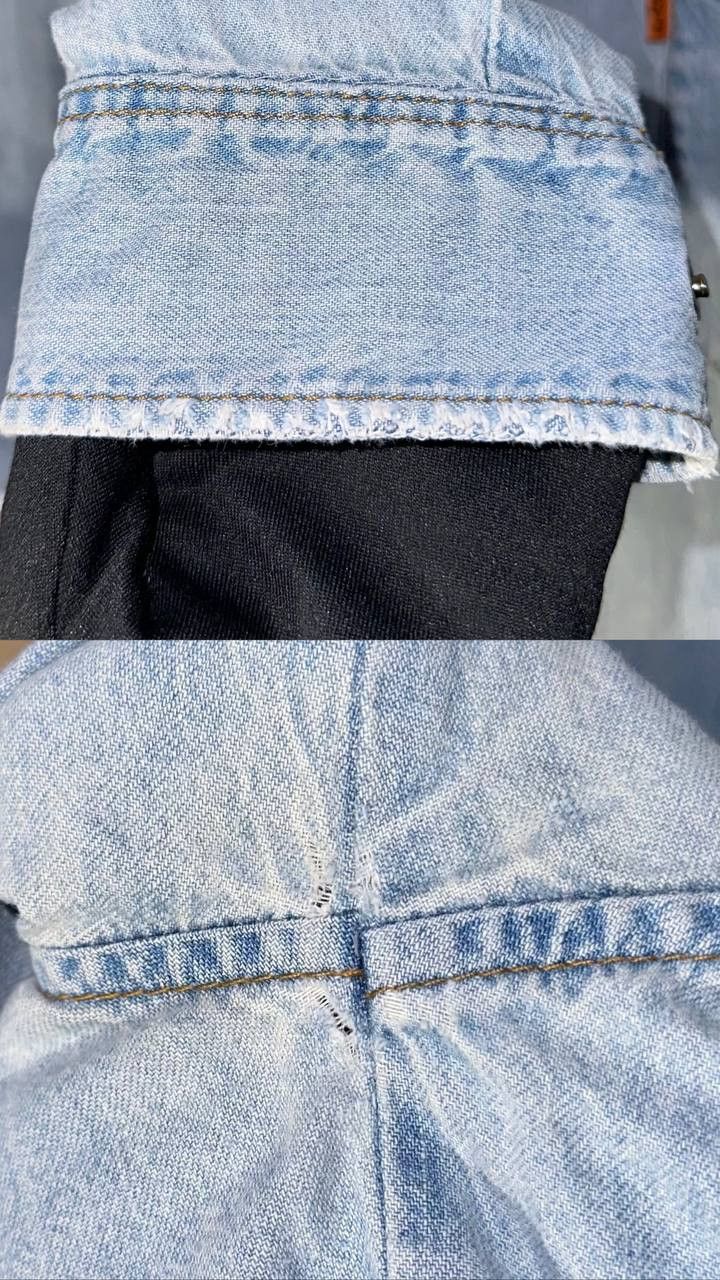 Levi's Levi's vintage Jean Shirt Denim Long Sleeve Blue Size US XL / EU 56 / 4 - 4 Thumbnail