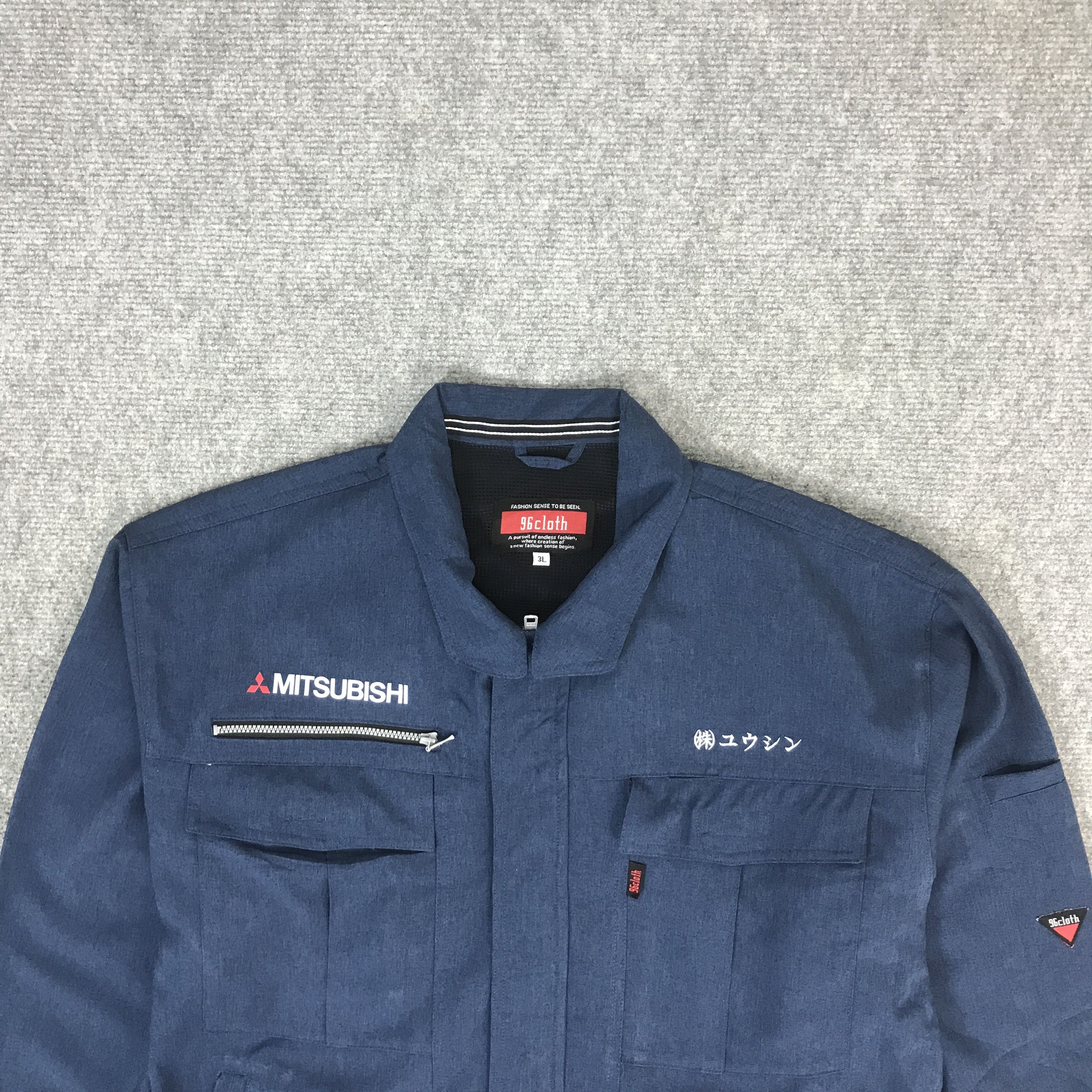 Japanese Brand MITSUBISHI RACING JAPANESE MOTORSPORT JACKET K71B12 Size US L / EU 52-54 / 3 - 3 Thumbnail