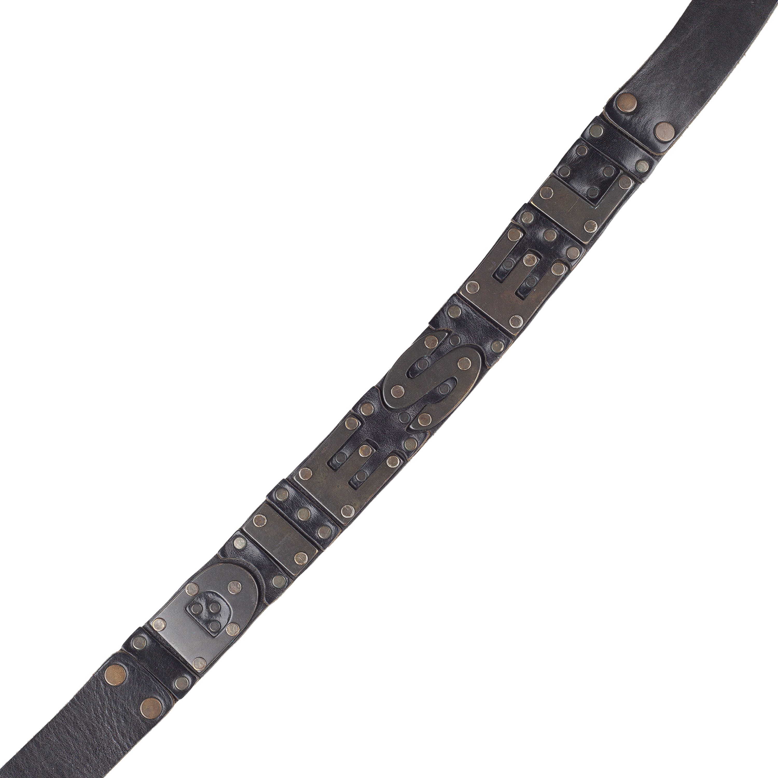 Diesel Diesel Vintage Leather Belt (95 CM) Size ONE SIZE - 2 Thumbnail