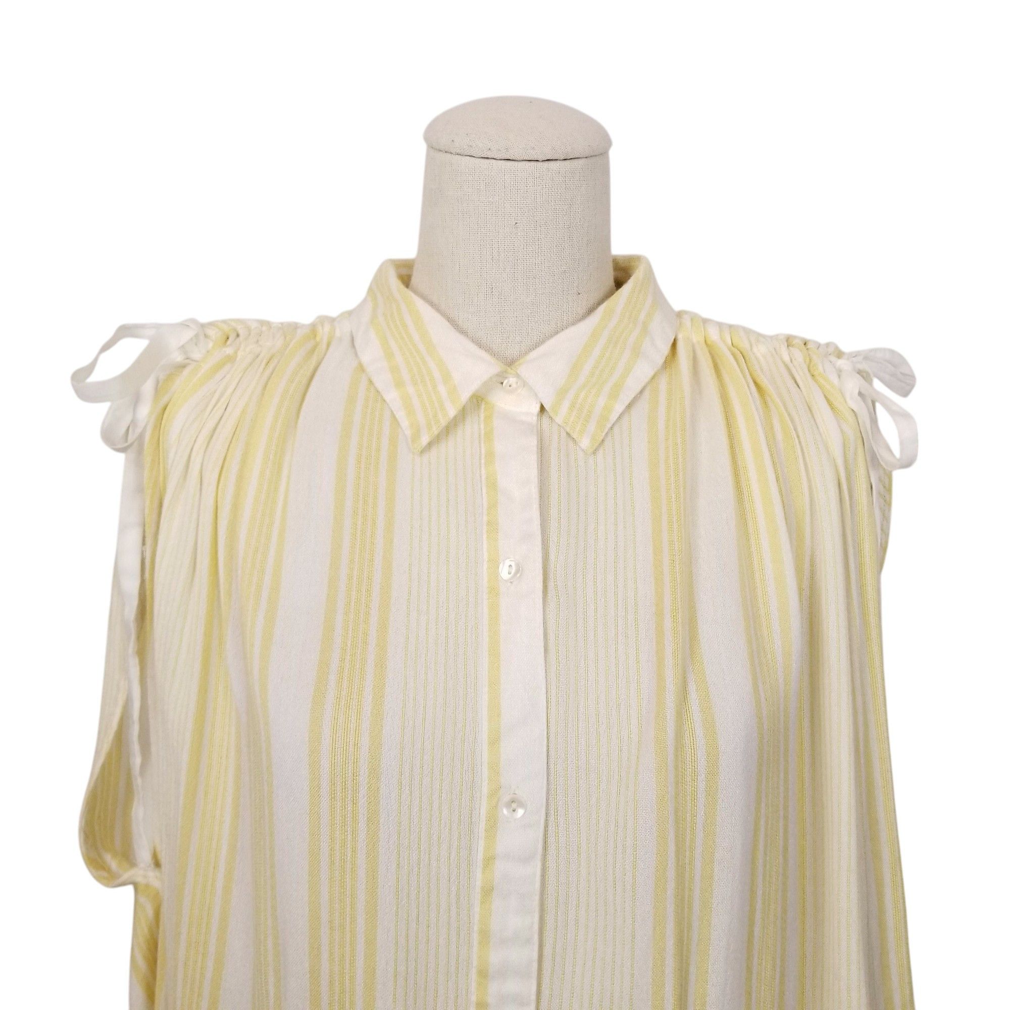 Free People Baby Blues Blouse Size L / US 10 / IT 46 - 2 Thumbnail