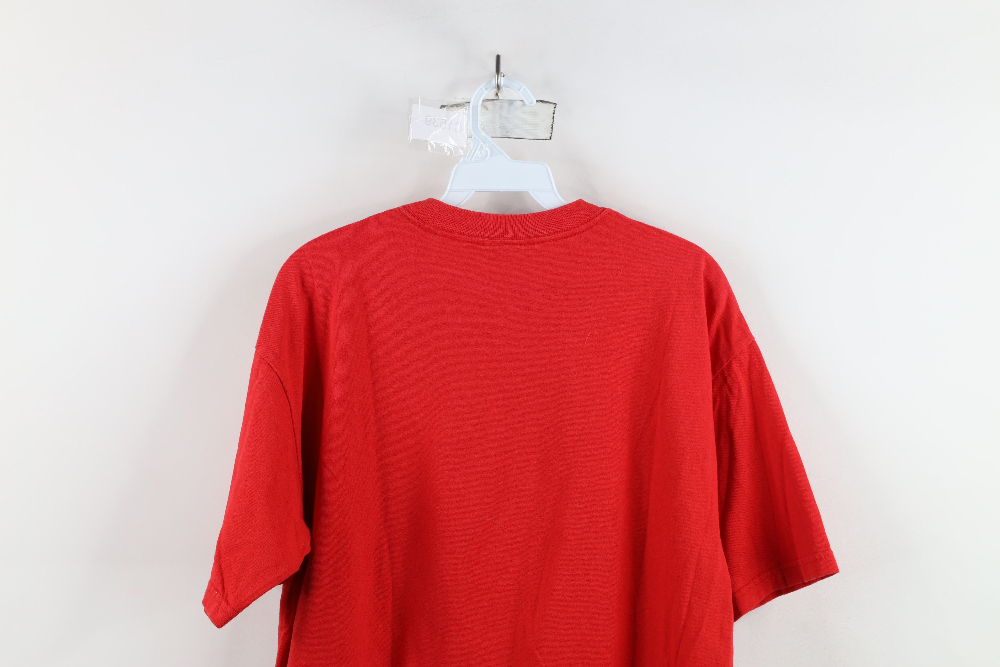 Disney × Vintage Vintage 90s Disney Grumpy Dwarf Short Sleeve T-Shirt Red Size US L / EU 52-54 / 3 - 11 Thumbnail