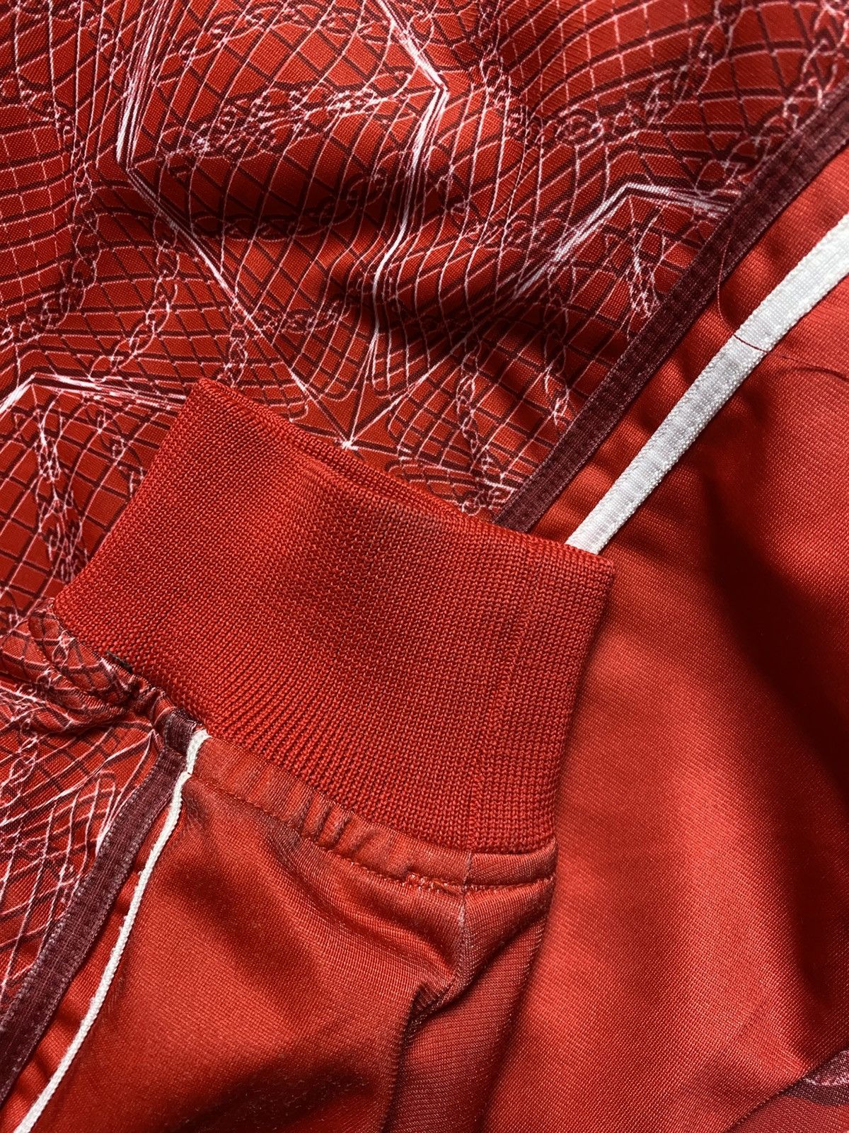 Affliction Pelle pelle zip-up sweatshirt vintage red retro baggy Size US XL / EU 56 / 4 - 14 Thumbnail