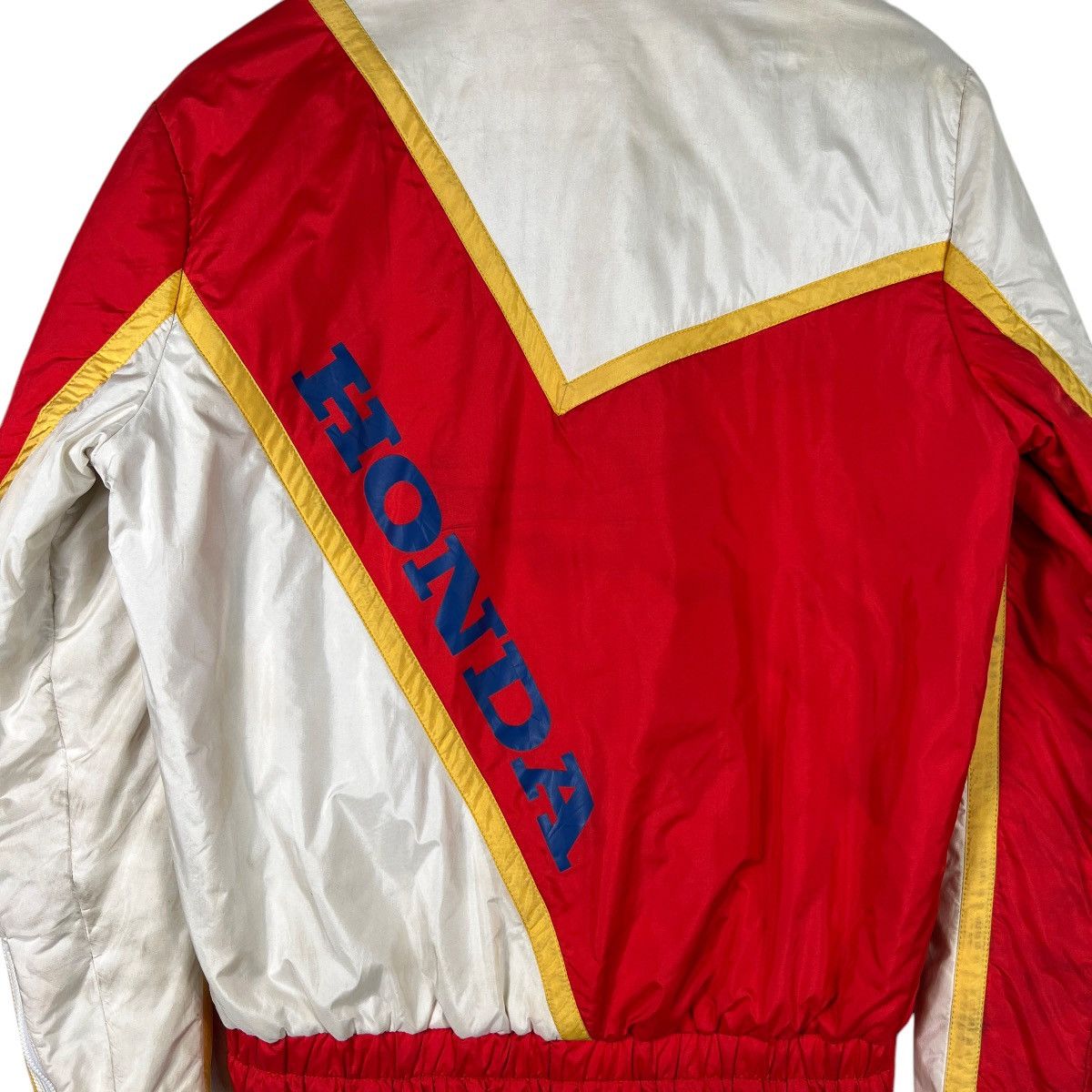 Honda 💥 VINTAGE HONDA BLOCK COLOUR RIDER JACKET Size US M / EU 48-50 / 2 - 12 Thumbnail