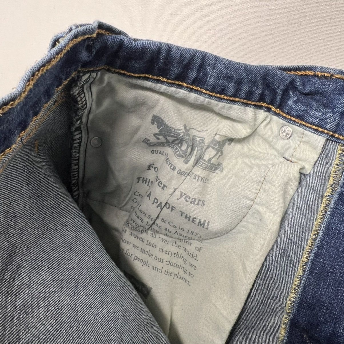 Levi's Levis Premium 511 Jeans Slim Fit Denim Blue Faded Washed Size US 34 / EU 50 - 7 Thumbnail