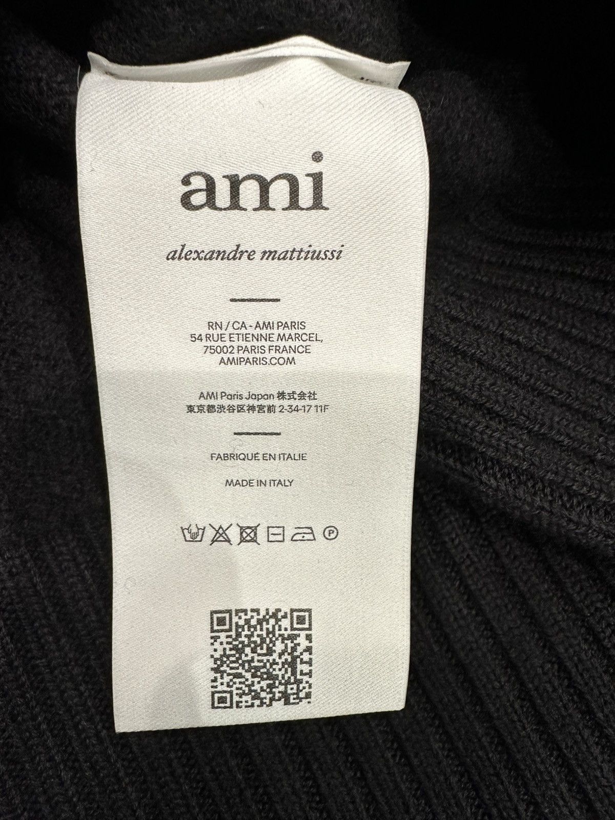 AMI AMI - ADC Crewneck Sweater Black Size US XL / EU 56 / 4 - 4 Thumbnail