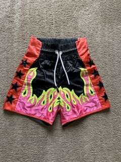 Palm Angels Flame Shorts | Grailed