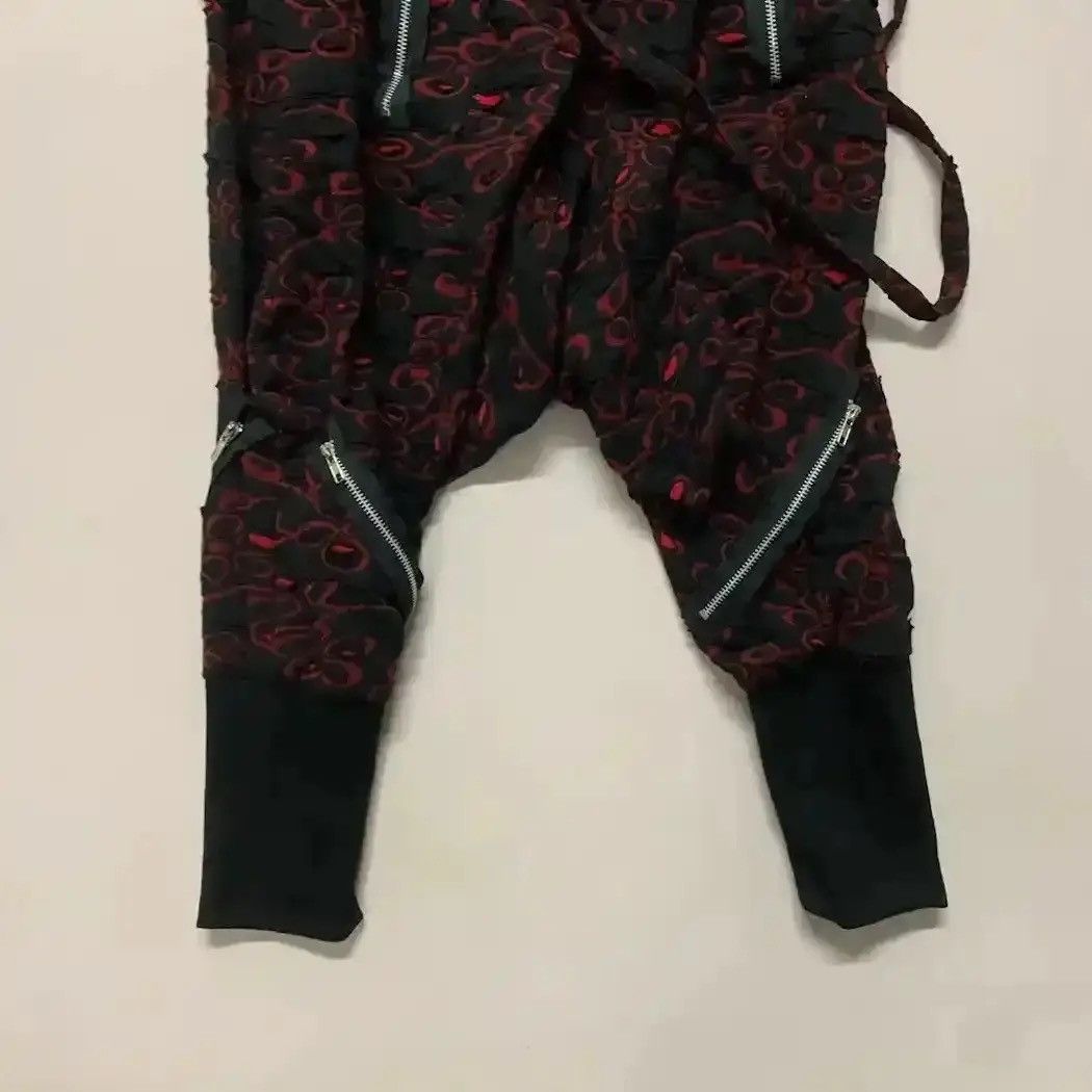 Japanese Brand 💥 GRAILS💥JAPANESE DROP CROTCH-C MULTIZIPPER BONDAGE PANTS Size US 33 - 4 Thumbnail