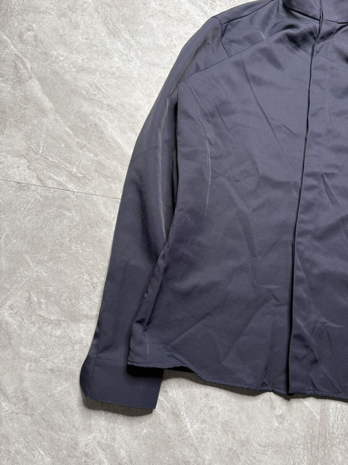 Miu Miu Miu miu x Prada Hidden Buttons High neck shirt Wool Nyln Size US M / EU 48-50 / 2 - 3 Thumbnail