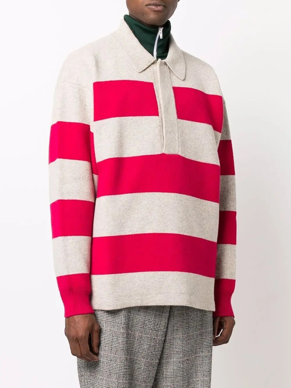 Isabel Marant Isabel Marant Stripe Polo Sweater Size US L / EU 52-54 / 3 - 8 Thumbnail