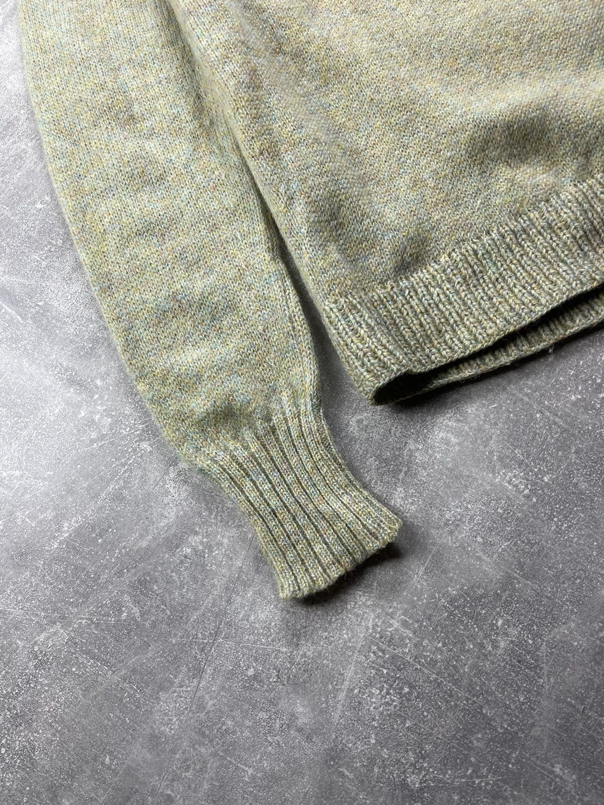 Pringle Of Scotland Pringle Vintage for D Cenci Pure Wool Knit Sweater Green Size US L / EU 52-54 / 3 - 3 Thumbnail