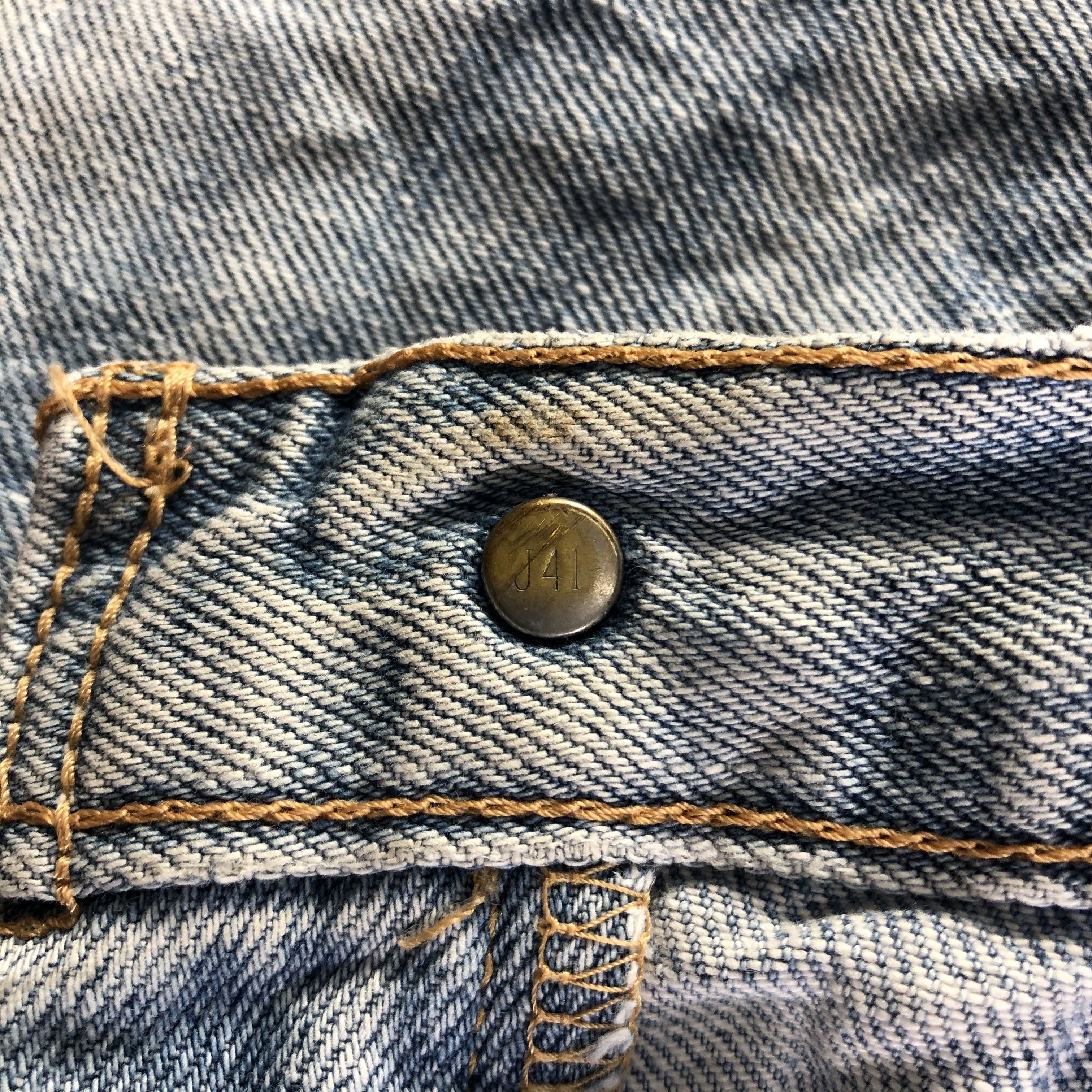 Levi's 90s Vintage Light Wash Levis Jeans-J4584 Size US 27 - 9 Thumbnail