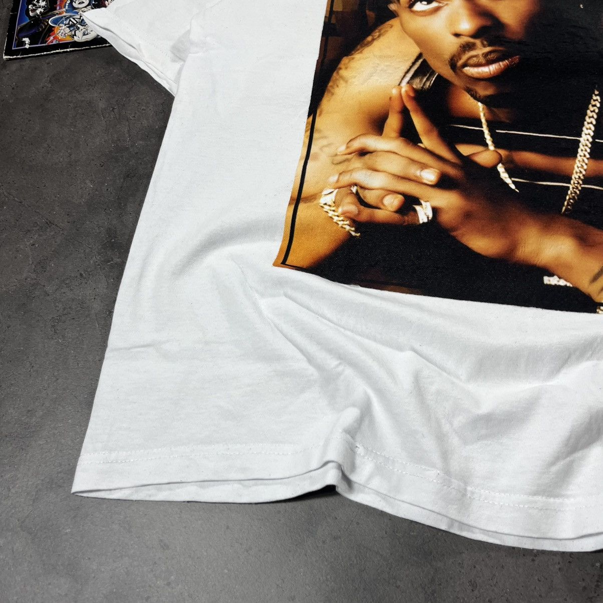 Rap Tees Tupac Skahur 2PAC 90s Vintage Rap HipHop Oversize Tee Tshirt Size US XL / EU 56 / 4 - 7 Thumbnail