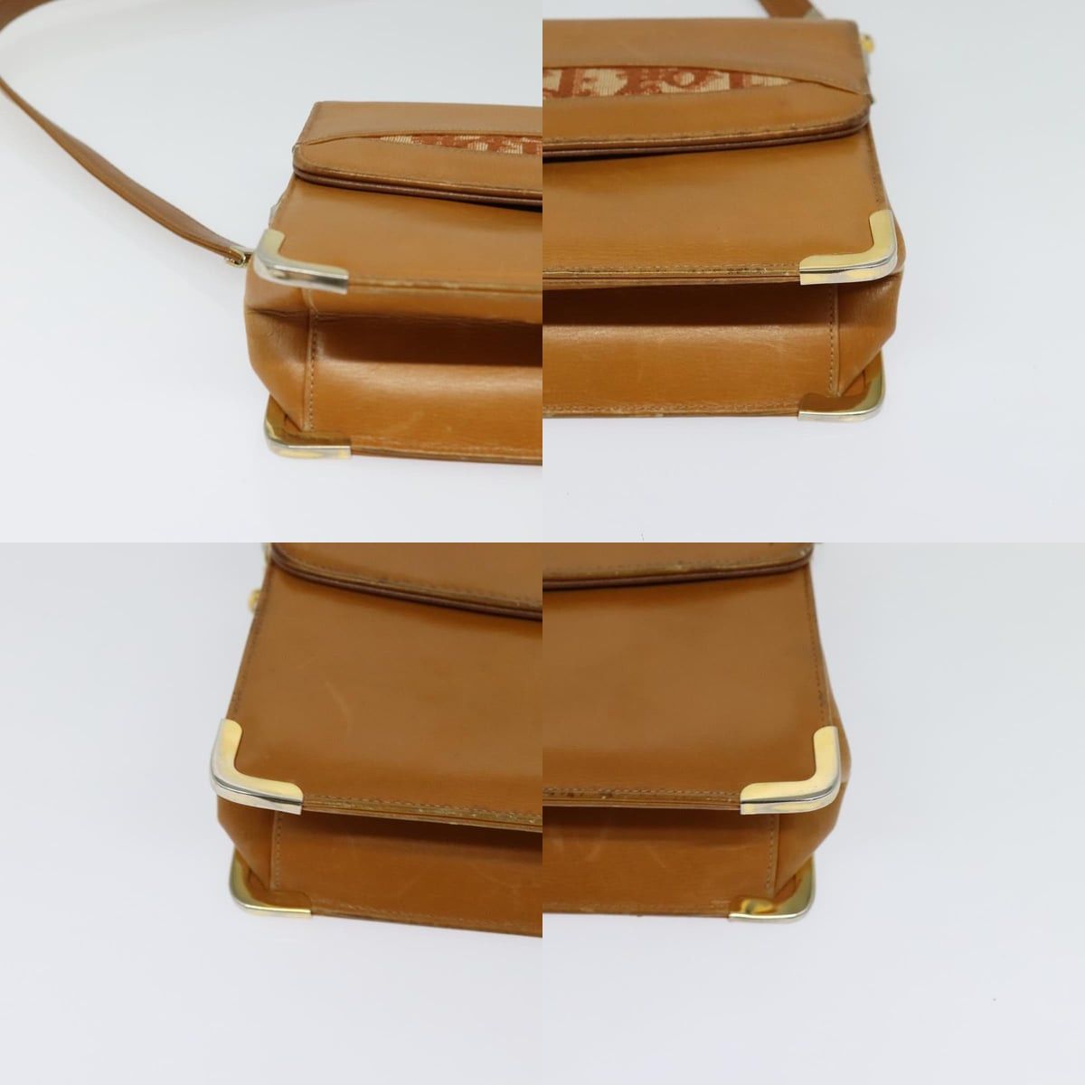 Dior DIOR Shoulder Bag Leather Beige Gold Size ONE SIZE - 10 Thumbnail