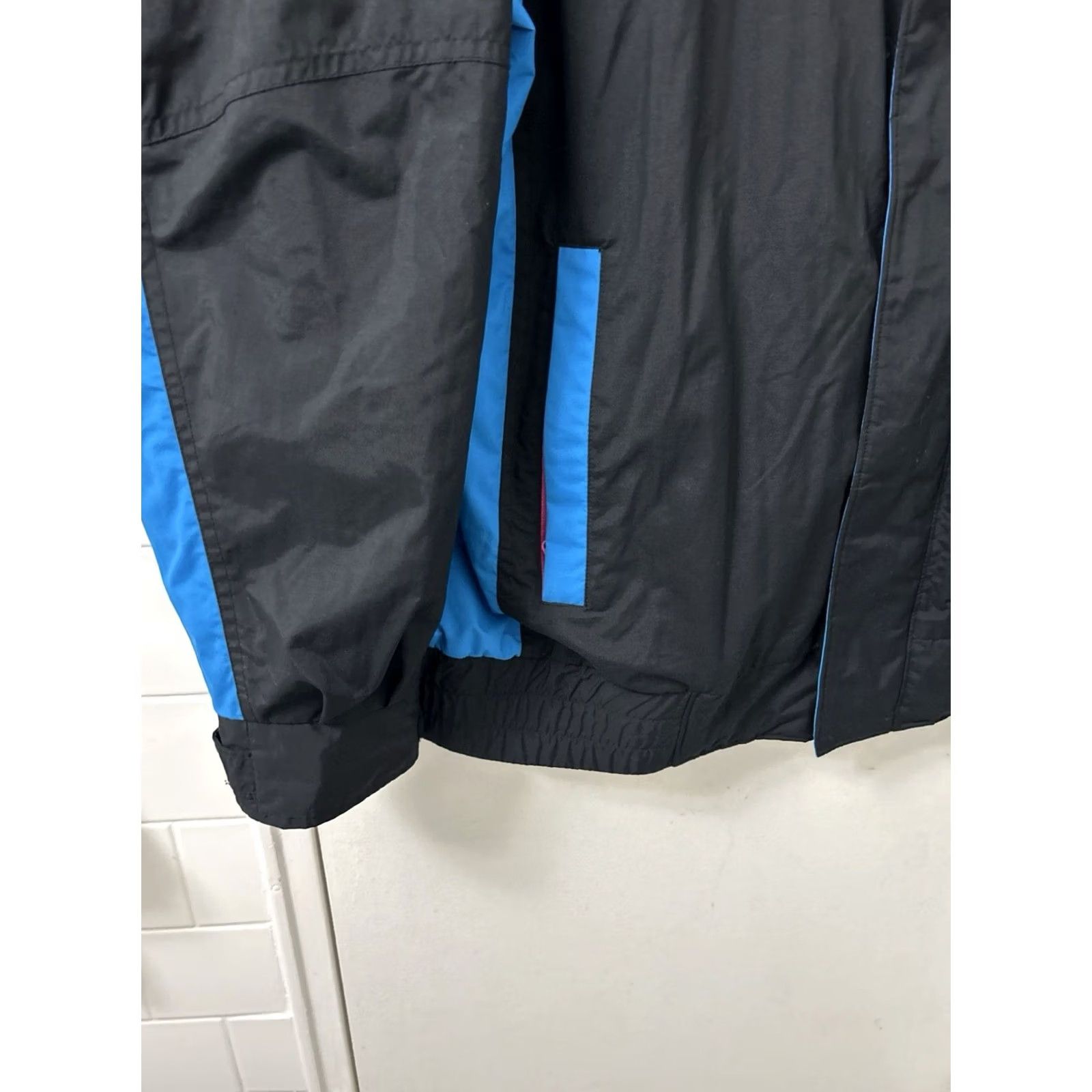 Vintage VINTAGE Columbia Interchange Bugaboo 86 Jacket Mens Large Black Omni-Tech Full Zip Shell Size US L / EU 52-54 / 3 - 6 Thumbnail