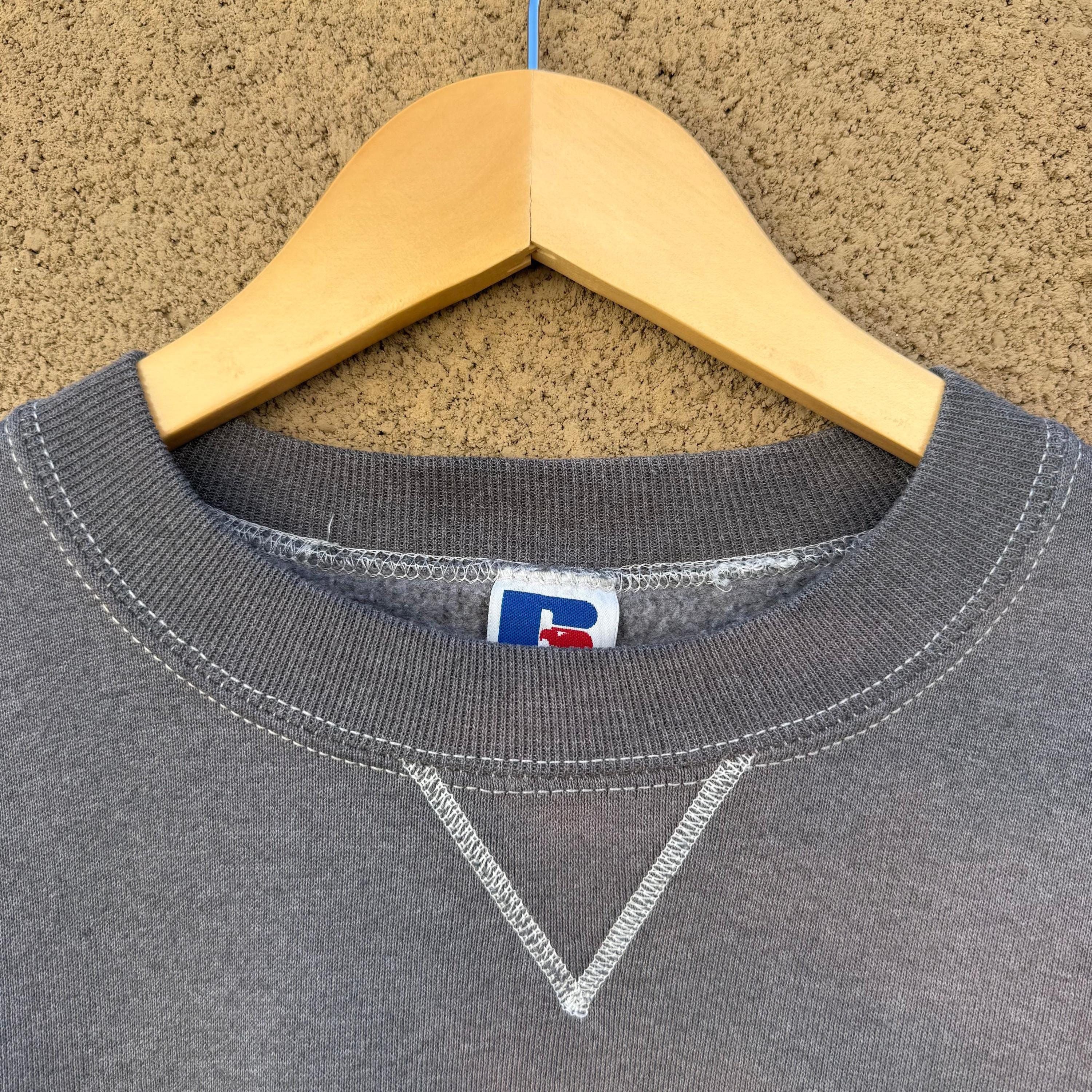 Russell Athletic 90's Russell Athletic Faded Overdyed Crewneck Sweatshirt Size US M / EU 48-50 / 2 - 7 Thumbnail