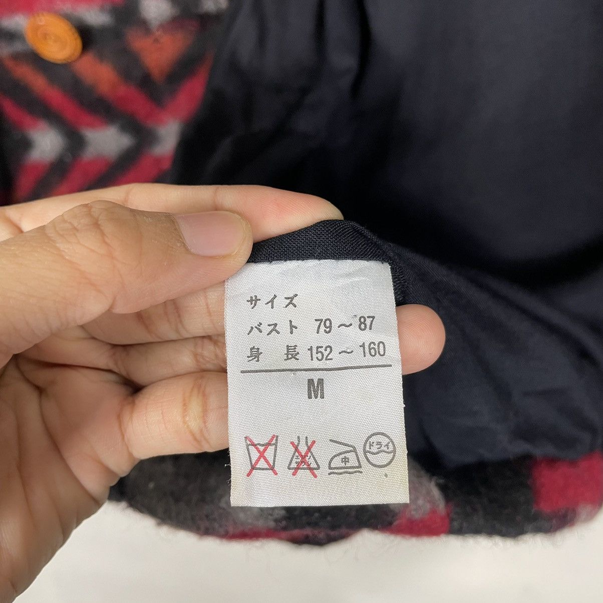 Blue Blue Japan × Japanese Brand × Kapital 💥ACTIVE JAPAN NAVAJO CRUISER WOOL INSPIRED KAPITAL JACKET Size US L / EU 52-54 / 3 - 14 Thumbnail