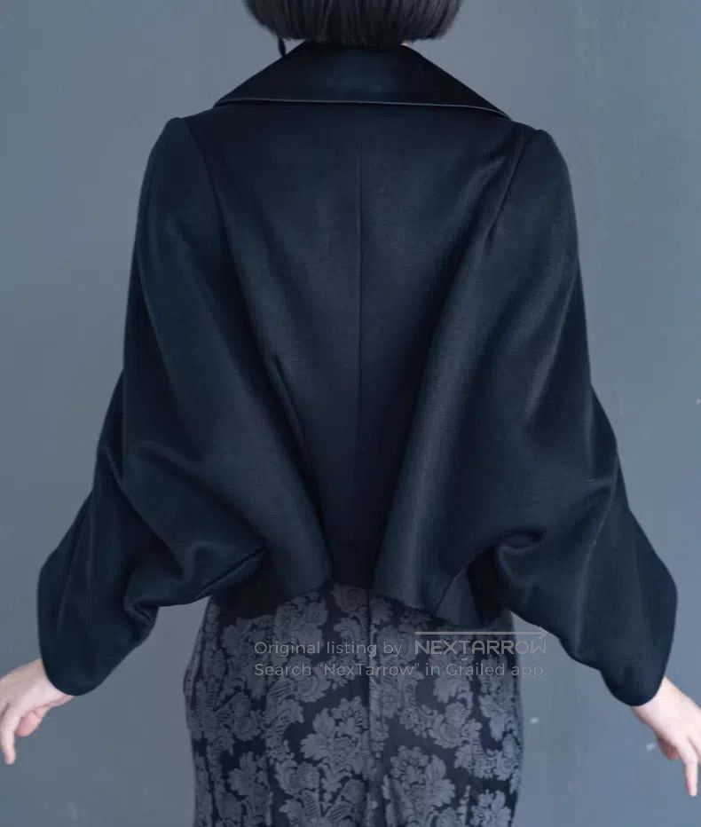Comme des Garcons Comme Des Garcons Collar Lapel Deformation Sleeve Blazer Size S / US 4 / IT 40 - 4 Thumbnail