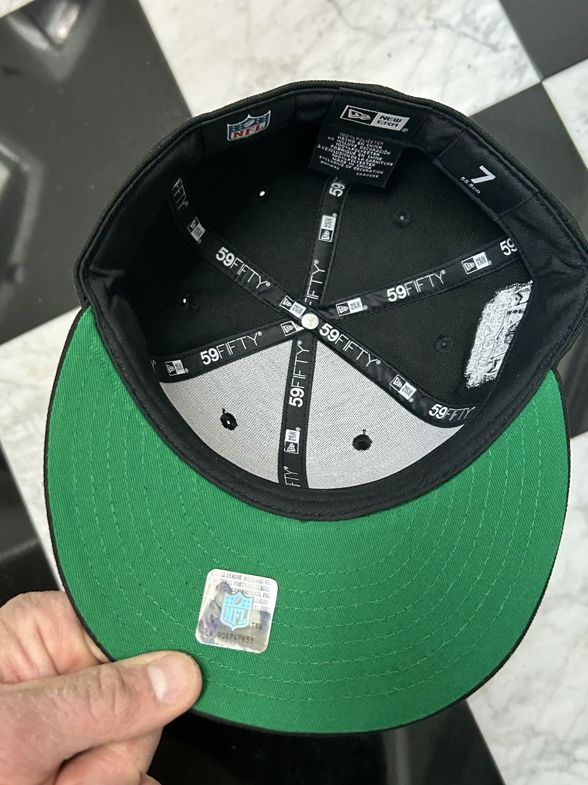 New Era Exclusive Raiders fitted size 7 Size ONE SIZE - 5 Thumbnail